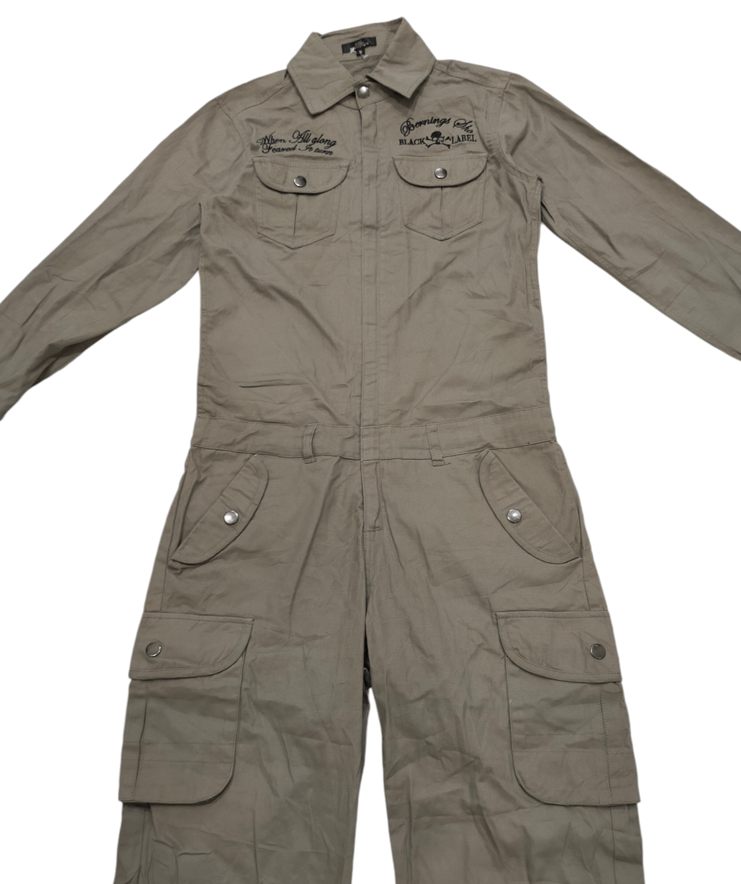 Hysteric Glamour × Japanese Brand SKULL EMBROIDERY JAPANESBRAND OVERALL Size US M / EU 48-50 / 2 - 2 Thumbnail