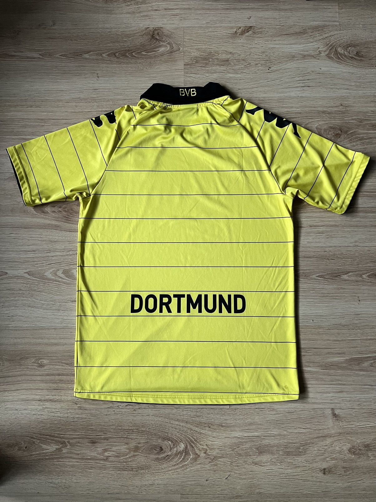 Kappa Kappa Borussia Dortmund BVB 2010-2011 Home Kit Soccer Jersey Size US L / EU 52-54 / 3 - 12 Thumbnail
