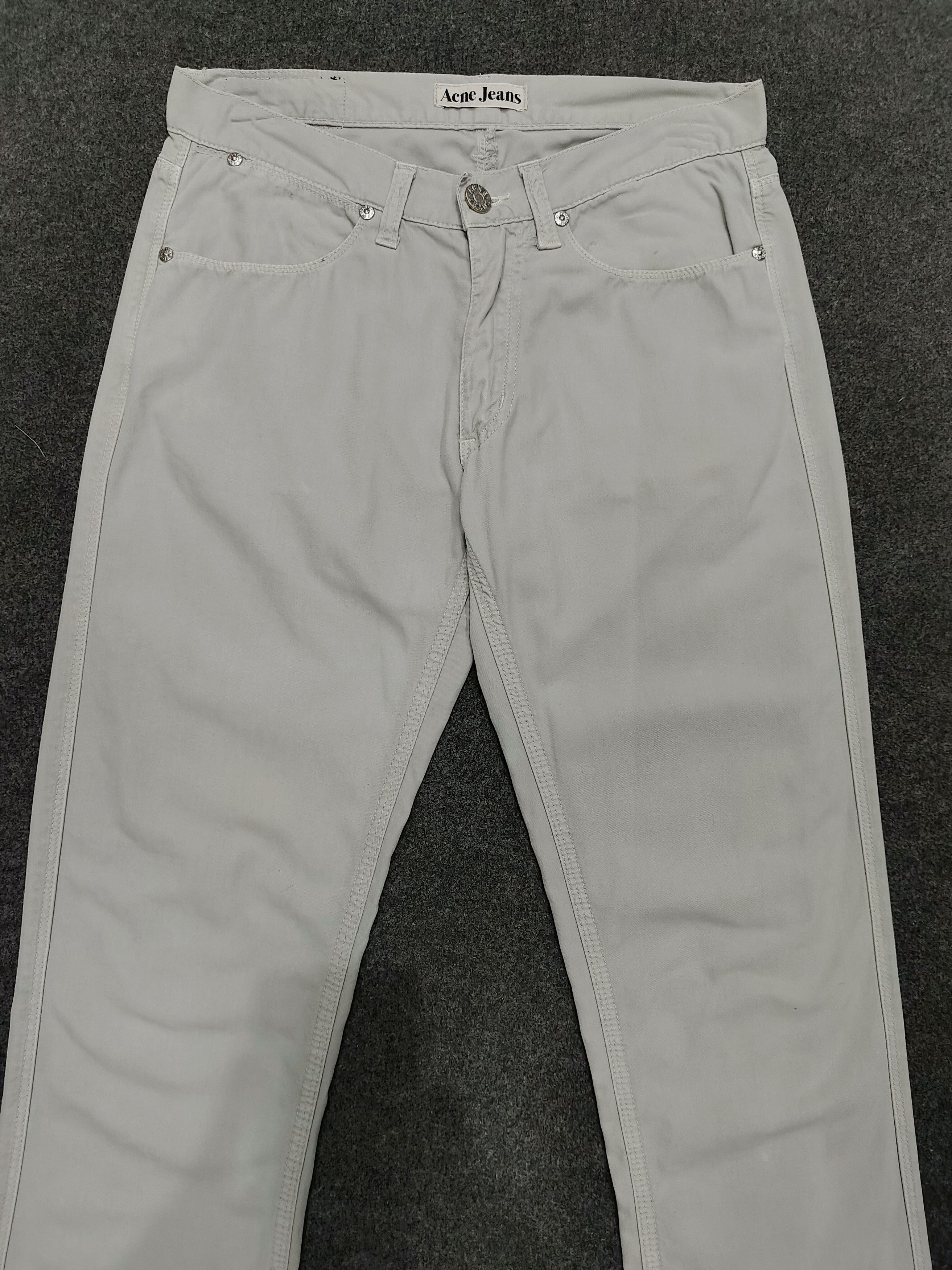 Acne Studios 00s Acne Jeans- Scandinavia Minimalist Slim Straight Pants Size US 28 / EU 44 - 2 Thumbnail