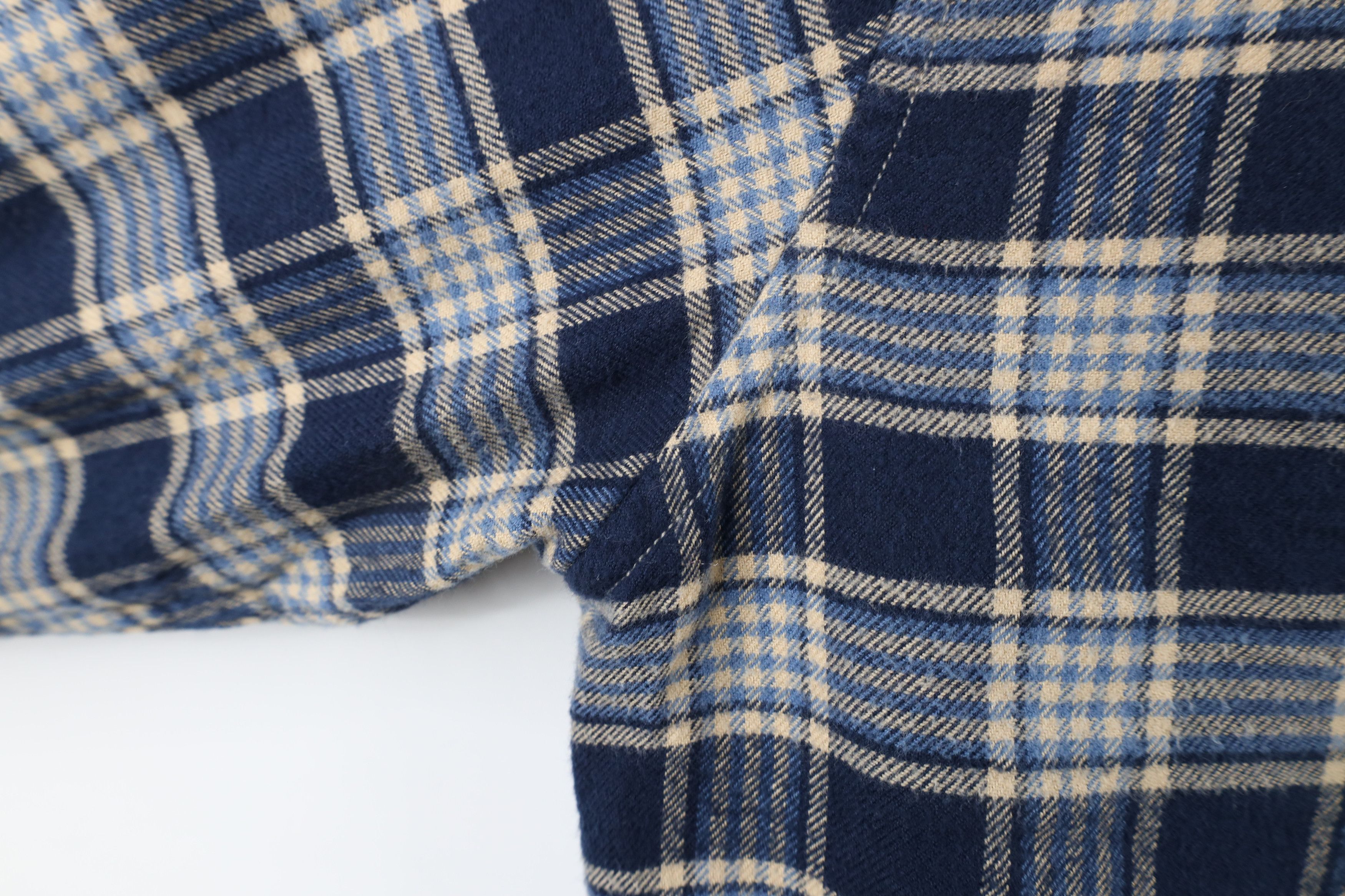 Lands' End × Vintage Vintage Lands End Fit Flannel Collared Button Down Shirt Size US L / EU 52-54 / 3 - 5 Thumbnail