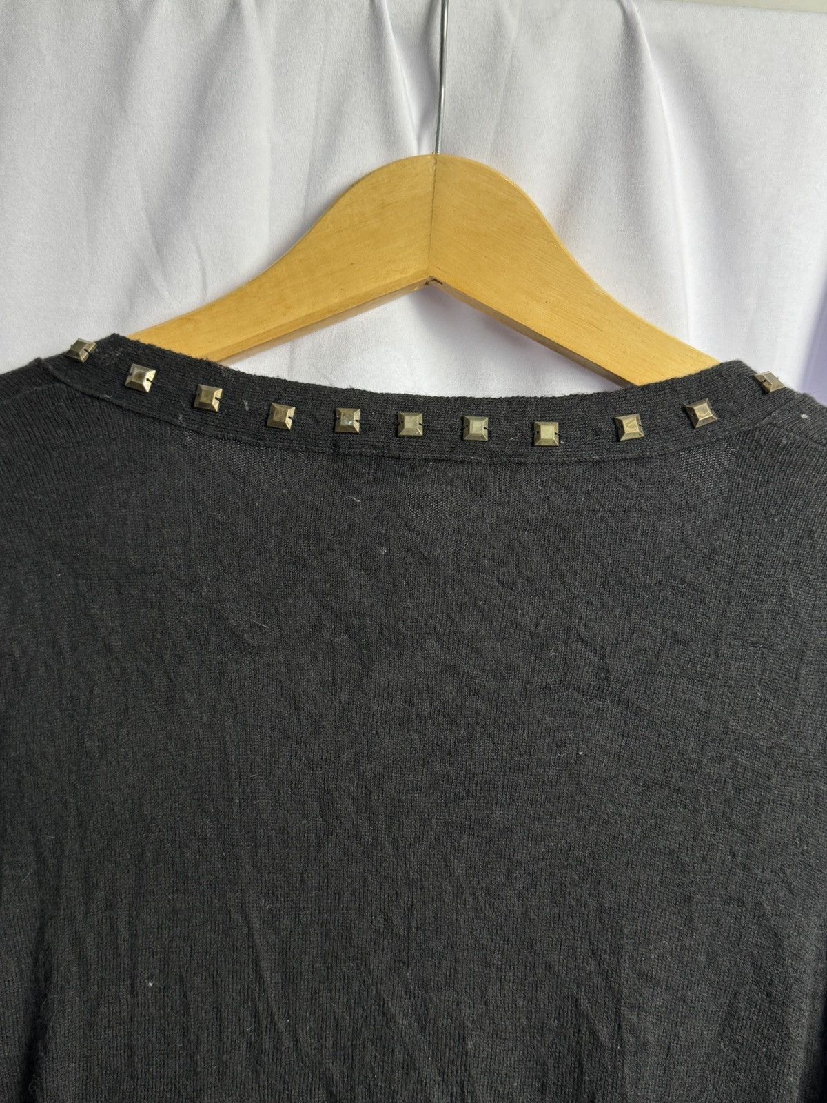 Hysteric Glamour × If Six Was Nine × Japanese Brand Studded Distressed Cardigan Jeanasis Size US M / EU 48-50 / 2 - 5 Thumbnail