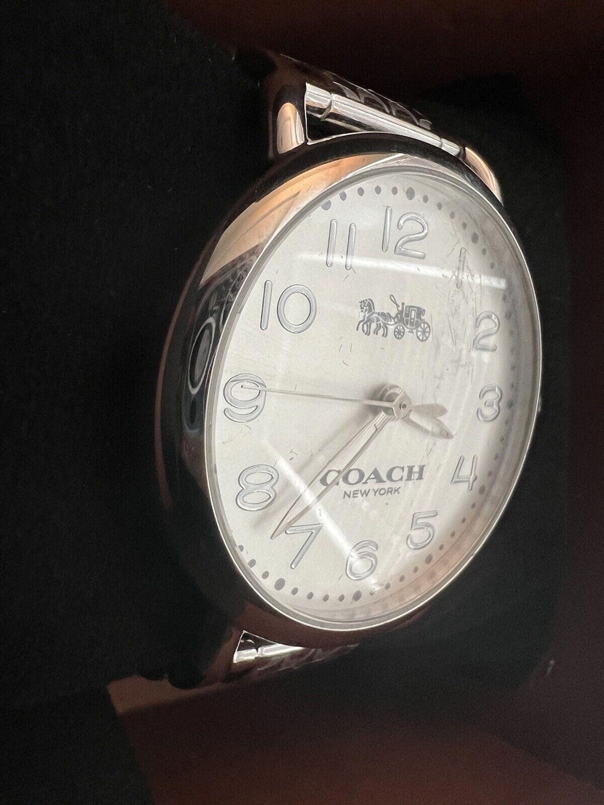 Coach Coach Silver/Stainless Steel Quartz Watch CA.97.7.95.1497 Size ONE SIZE - 3 Thumbnail