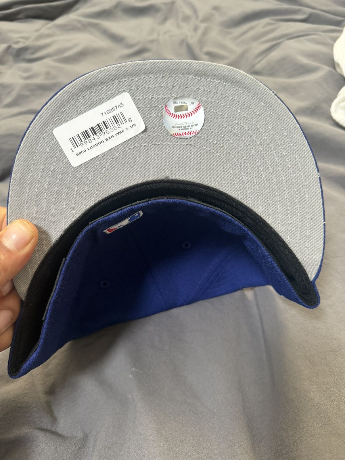 Born X Raised Born x Raised World Series Dodgers Fitted Size ONE SIZE - 3 Thumbnail