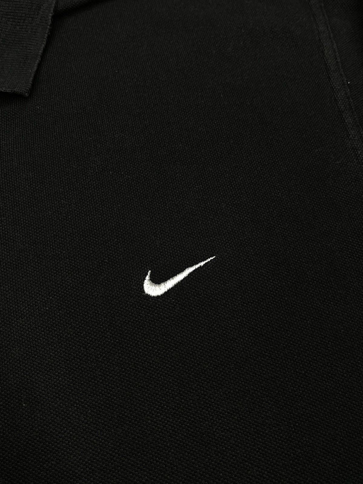 Nike Vintage Nike Rugby Polo Longsleeve Black Y2K ACG TN Size L Size US L / EU 52-54 / 3 - 5 Thumbnail