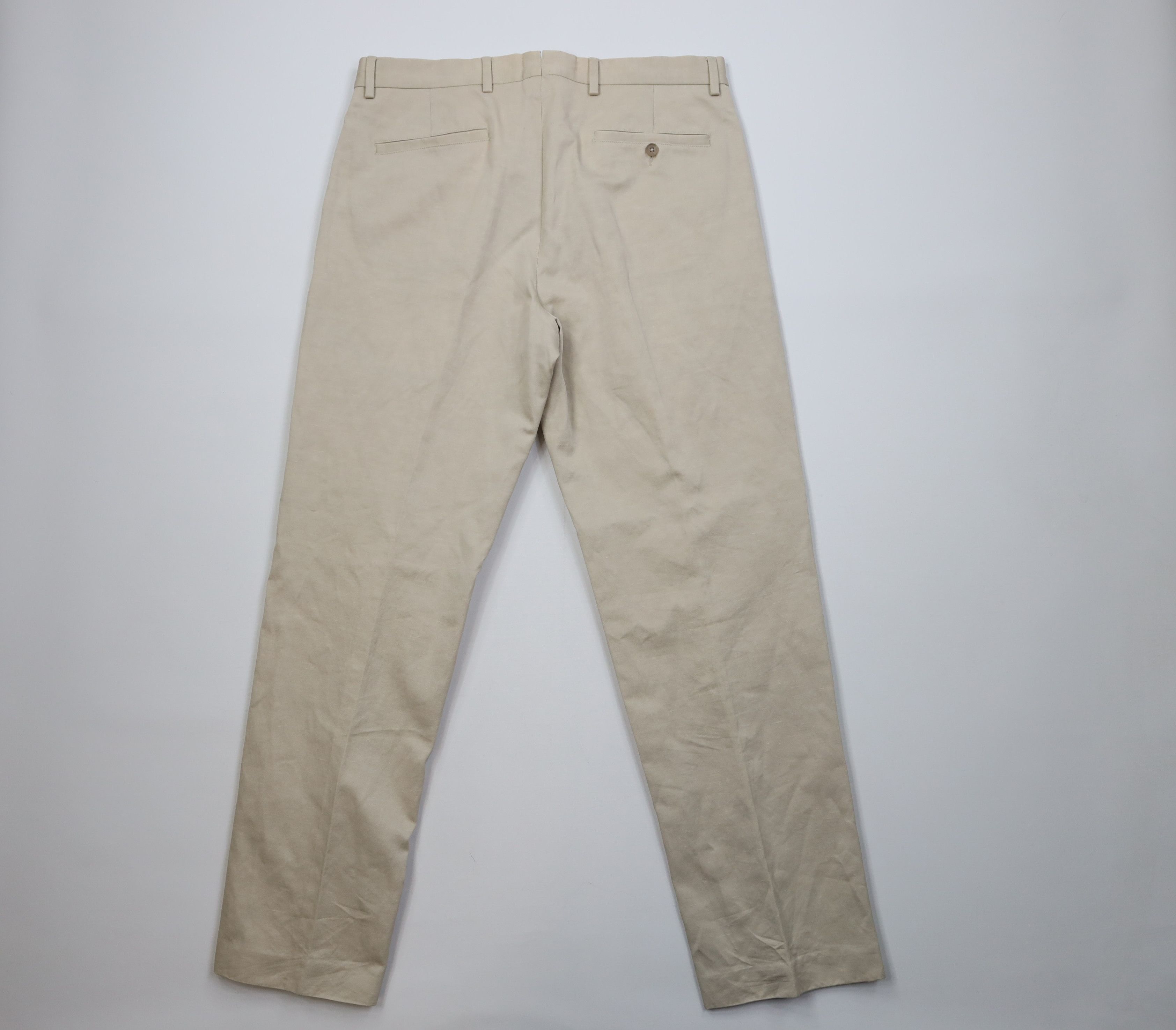 Banana Republic Banana Republic 2 Piece Linen Blend Modern Suit Size 40S - 20 Thumbnail