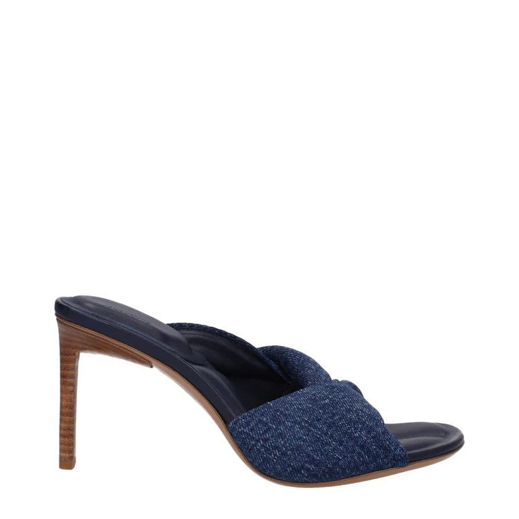 Jacquemus ob1o1e1124 Fabric Sandals in Blue Size US 10 / IT 40 - 1 Thumbnail