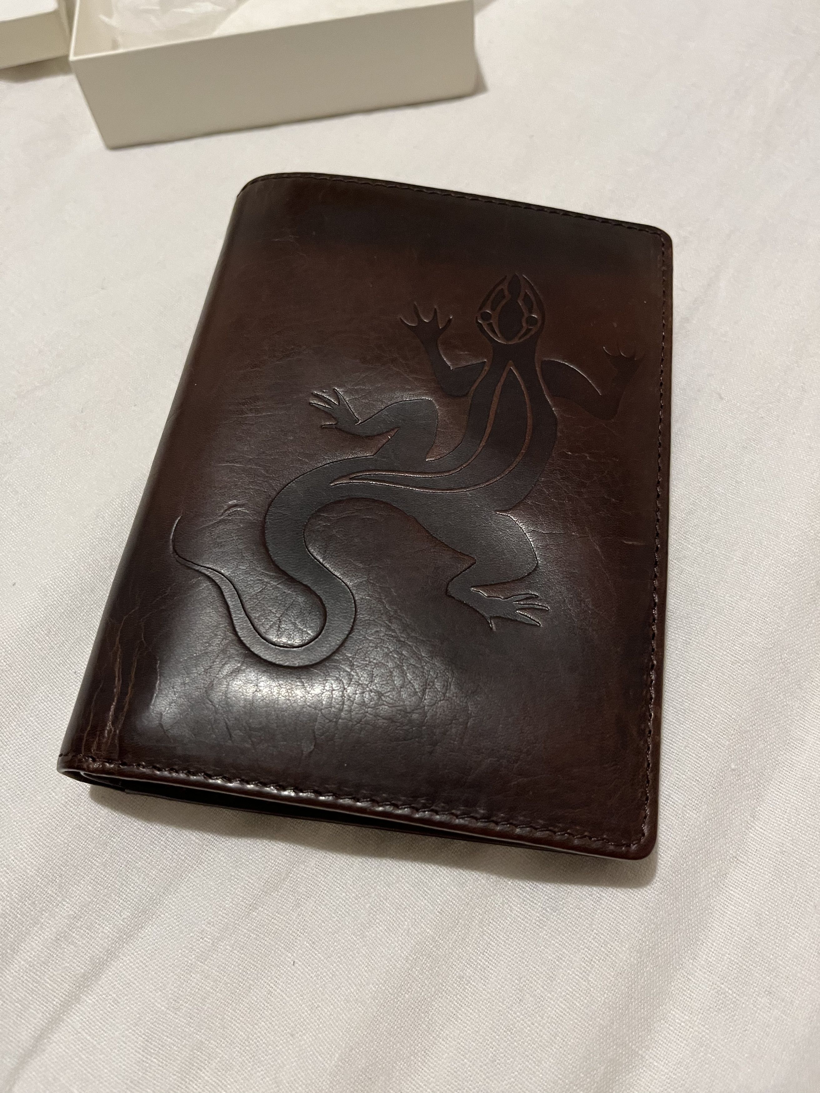 agnes b. Agnes B Brown Leather Wallet Size ONE SIZE - 1 Thumbnail
