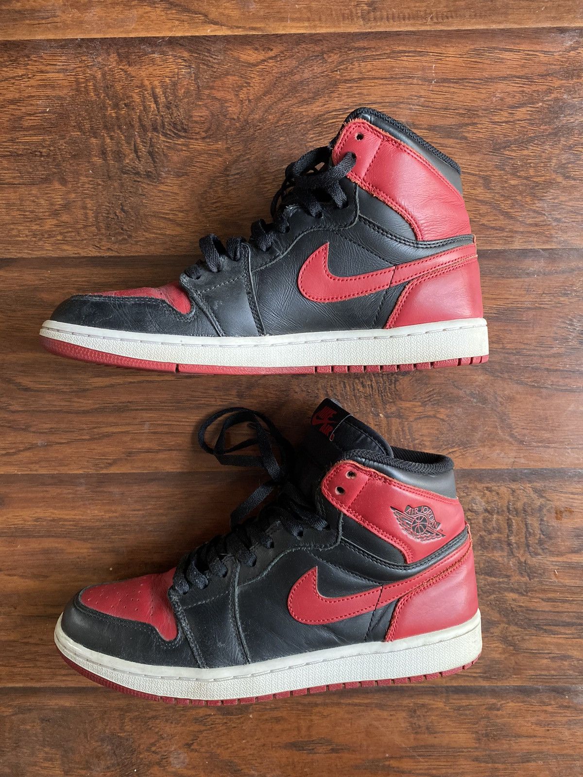 Jordan Brand × Nike Jordan 1 Bred (2013) Size US 8.5 / EU 41-42 - 3 Thumbnail