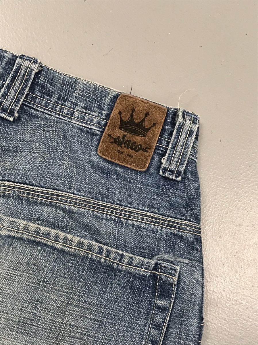 JNCO × Southpole × Vintage Vintage 90s Jnco crown embroidered denim Size US 31 - 10 Thumbnail