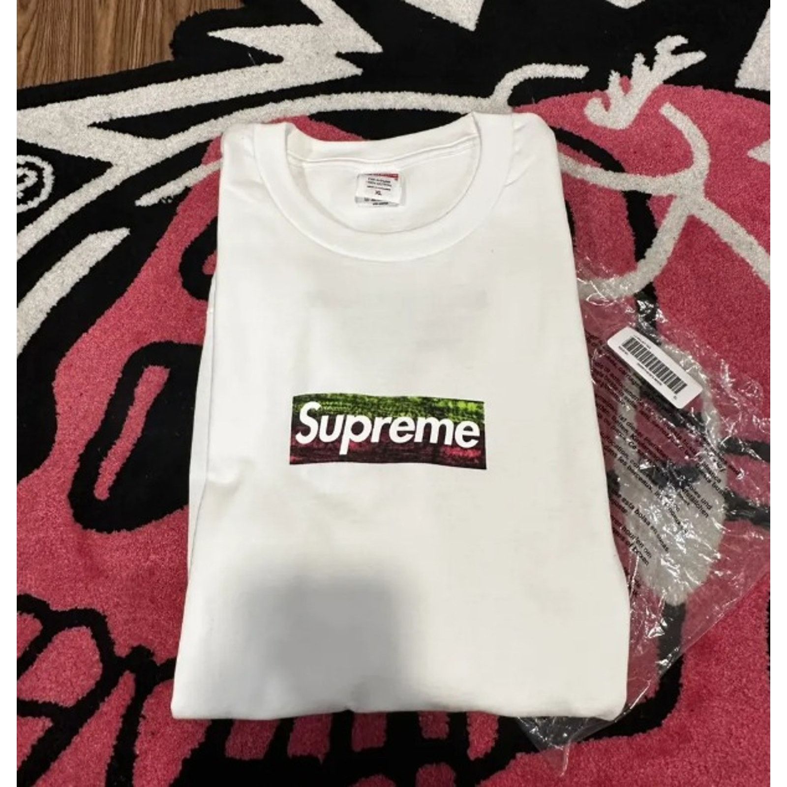 Supreme Supreme Small Box Tee SS22 Pink Leopard - Size XL | Grailed