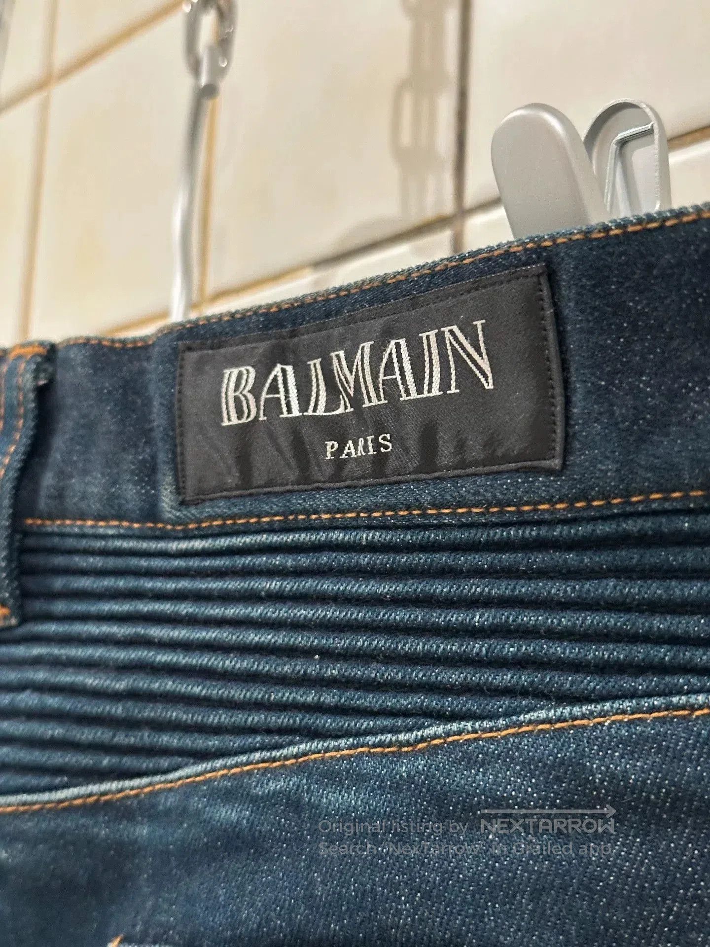 Balmain Balmain Vintage Motorcycle Denim Pants. Size US 30 / EU 46 - 3 Thumbnail