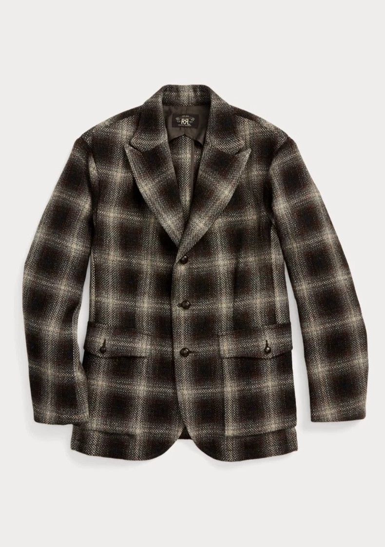 RRL Ralph Lauren RRL Ralph Lauren 100% wool vintage hunting suit style lape Size 54L - 1 Thumbnail