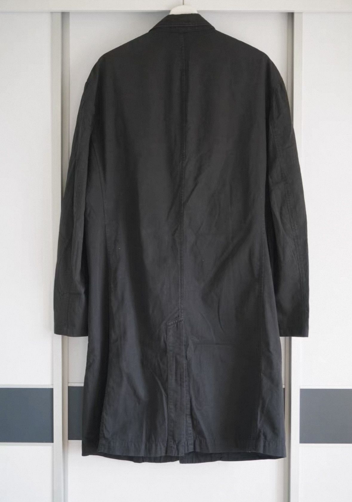 Yohji Yamamoto Yohji Yamamoto 14ss Rain Layer Pocket Coat Size US XL / EU 56 / 4 - 2 Thumbnail