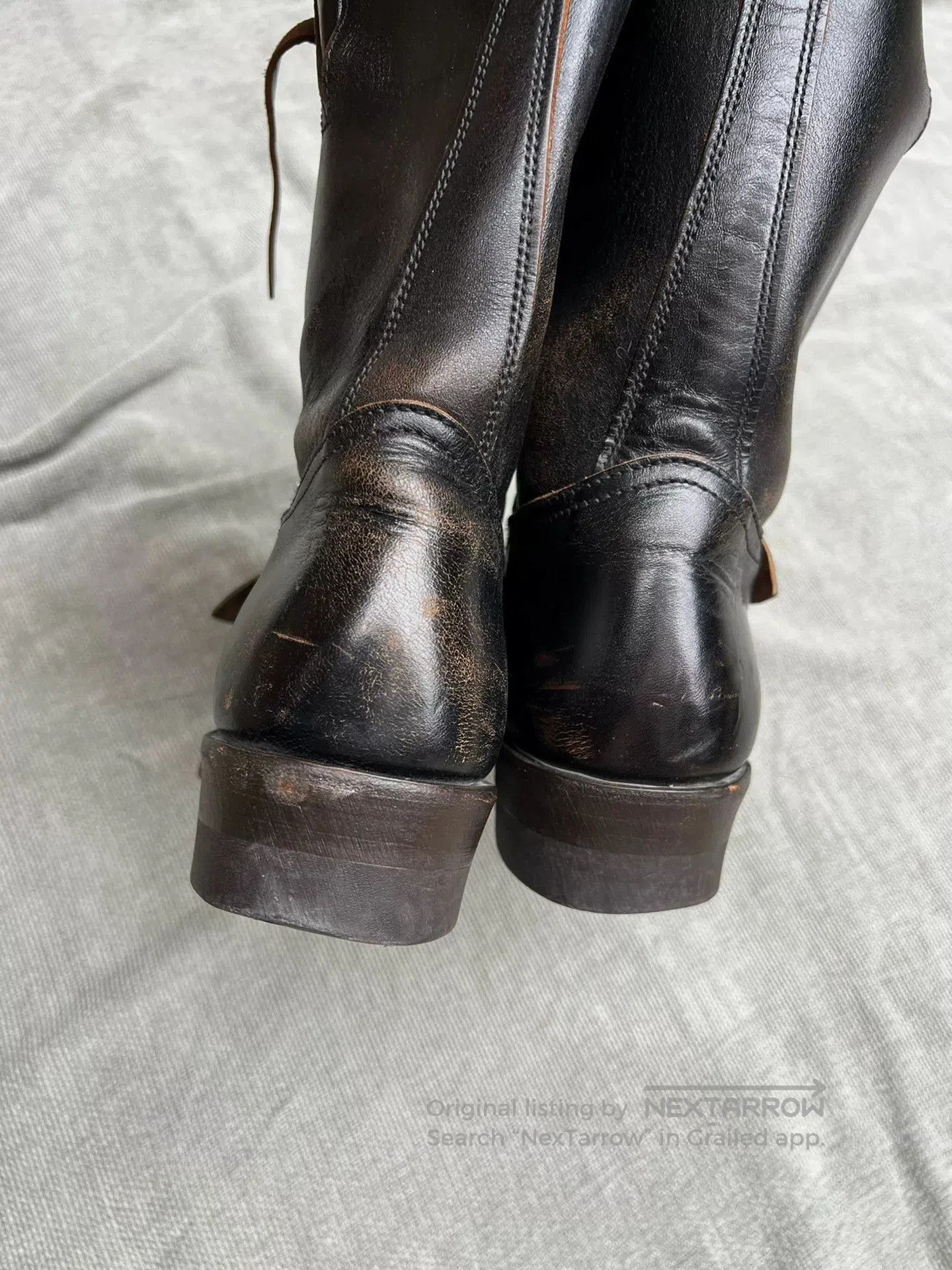Buco Buco Engineer Boots in Black Leather. Size US 8 / EU 41 - 5 Thumbnail