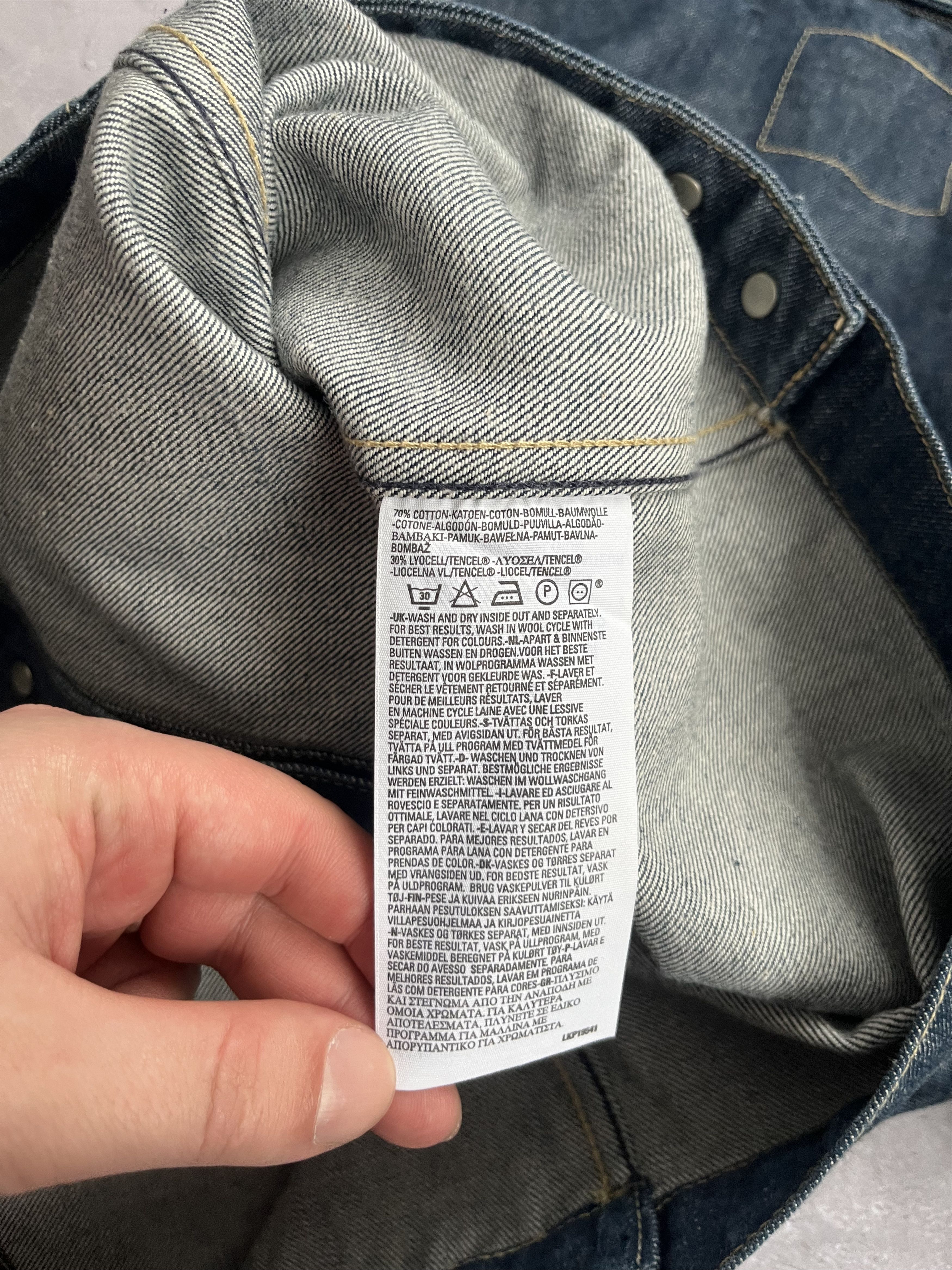 Engineered Garments × Levi's Vintage Levi's Engineered Jeans Denim Jacket 2000s USA Size US M / EU 48-50 / 2 - 10 Thumbnail