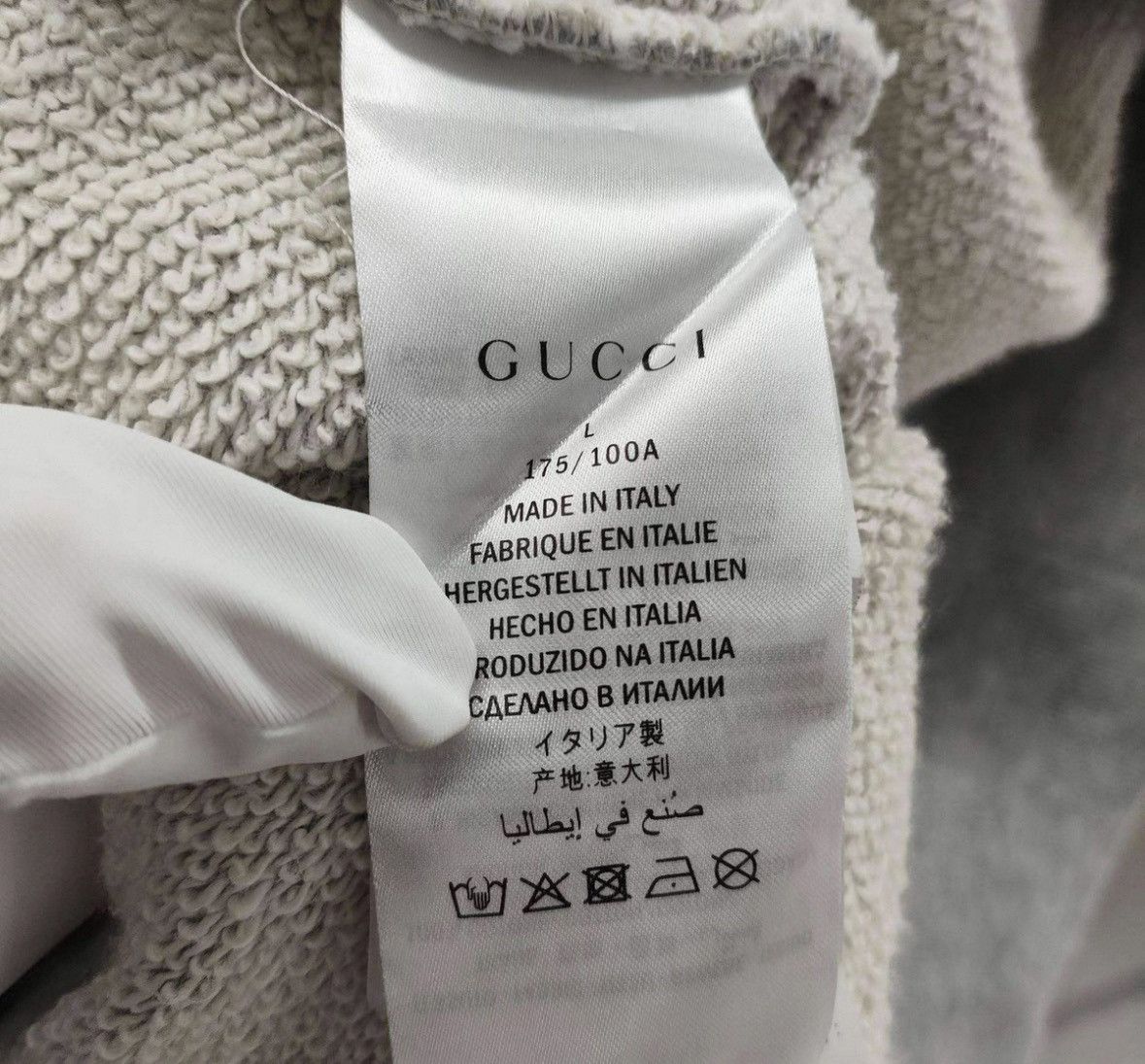 Gucci Gucci Gucci Striped Zip-Up Hoodie for Unisex -2506 Size US L / EU 52-54 / 3 - 5 Thumbnail