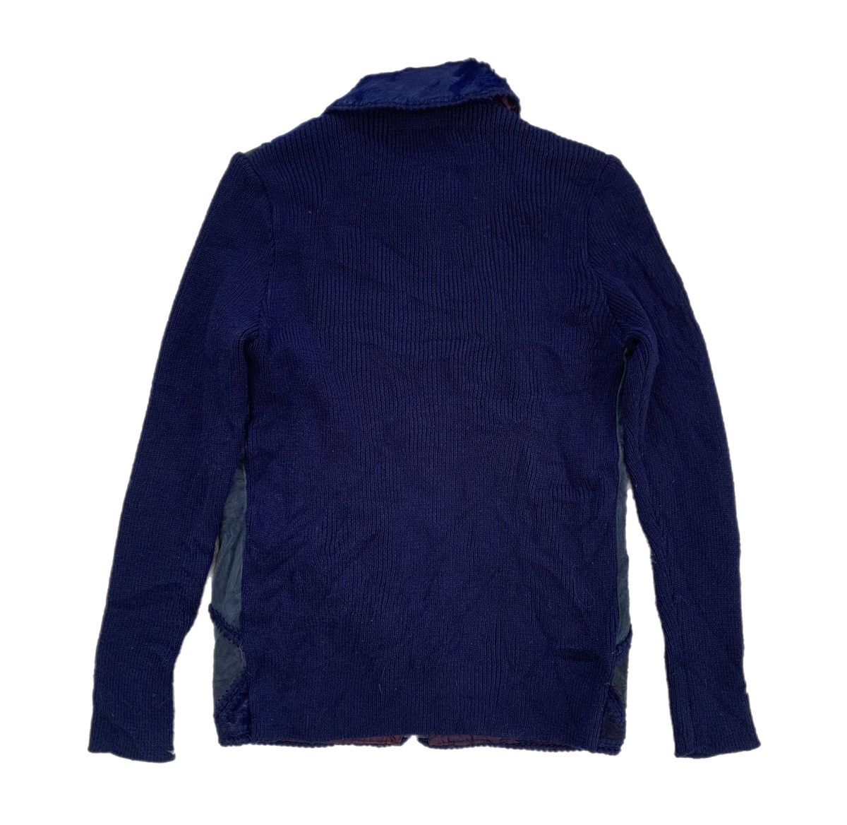 Japanese Brand N C Candido Firenze Real Leather & Wool Jacket Size US S / EU 44-46 / 1 - 2 Thumbnail