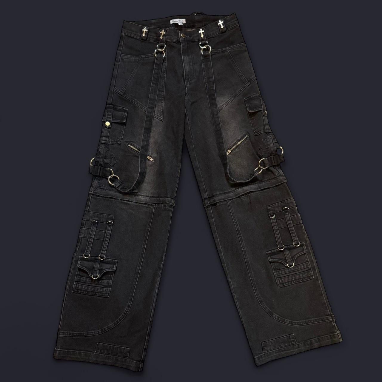 Other Vengance Studio's 001 Vanished Raver Jeans Size US 30 / EU 46 - 1 Thumbnail