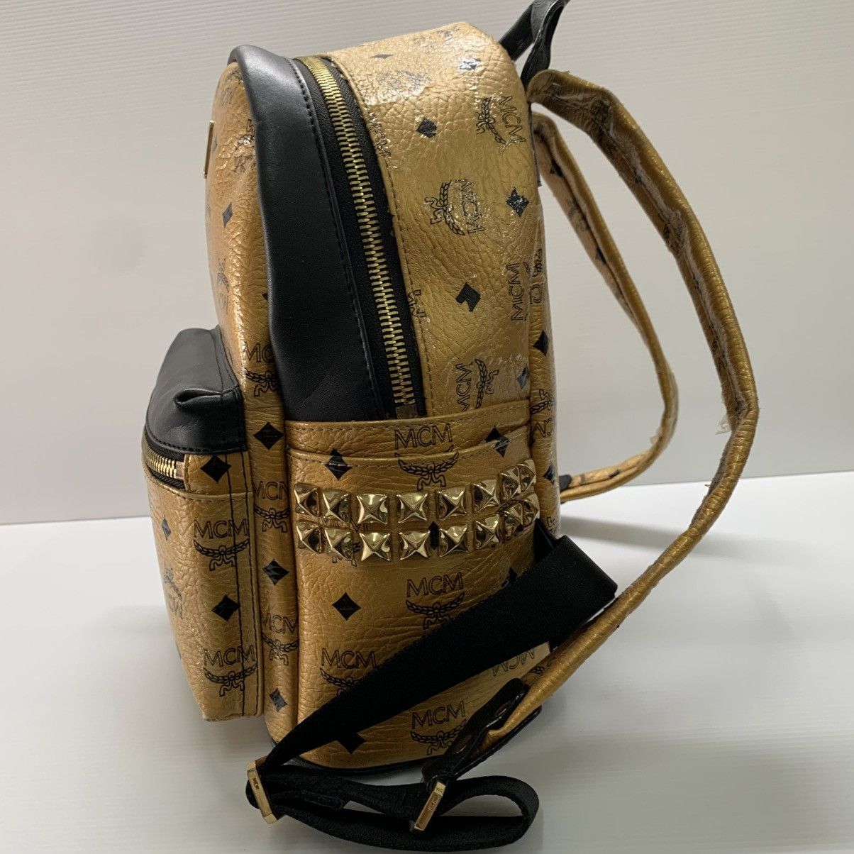 MCM MCM Monogram Medium Backpack Limted Bag Size ONE SIZE - 7 Thumbnail