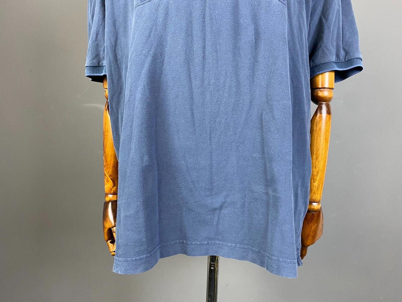 La Martina La Martina Buenos Aires Blue Big Cotton Polo Shirt Size 3XL Size US XXL / EU 58 / 5 - 3 Thumbnail