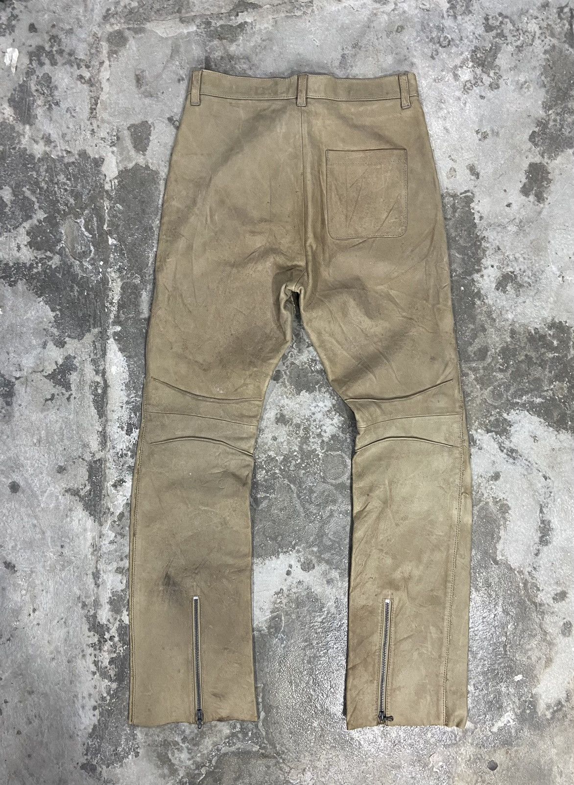 RIPVANWINKLE Ripvanwinkle steer leather bikers pants Size US 32 / EU 48 - 6 Thumbnail