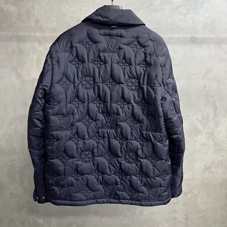 Louis Vuitton Louis Vuitton Blue Casual Comfortable Cotton Jacket with S Size US L / EU 52-54 / 3 - 6 Thumbnail