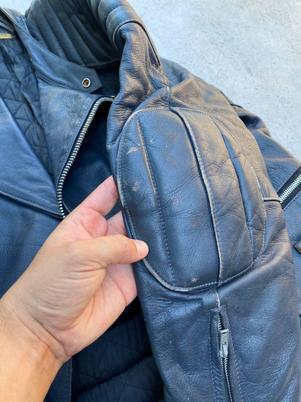 Other Leather Faded Avant Garde brown Rick Owens style Jacket Size US M / EU 48-50 / 2 - 16 Thumbnail