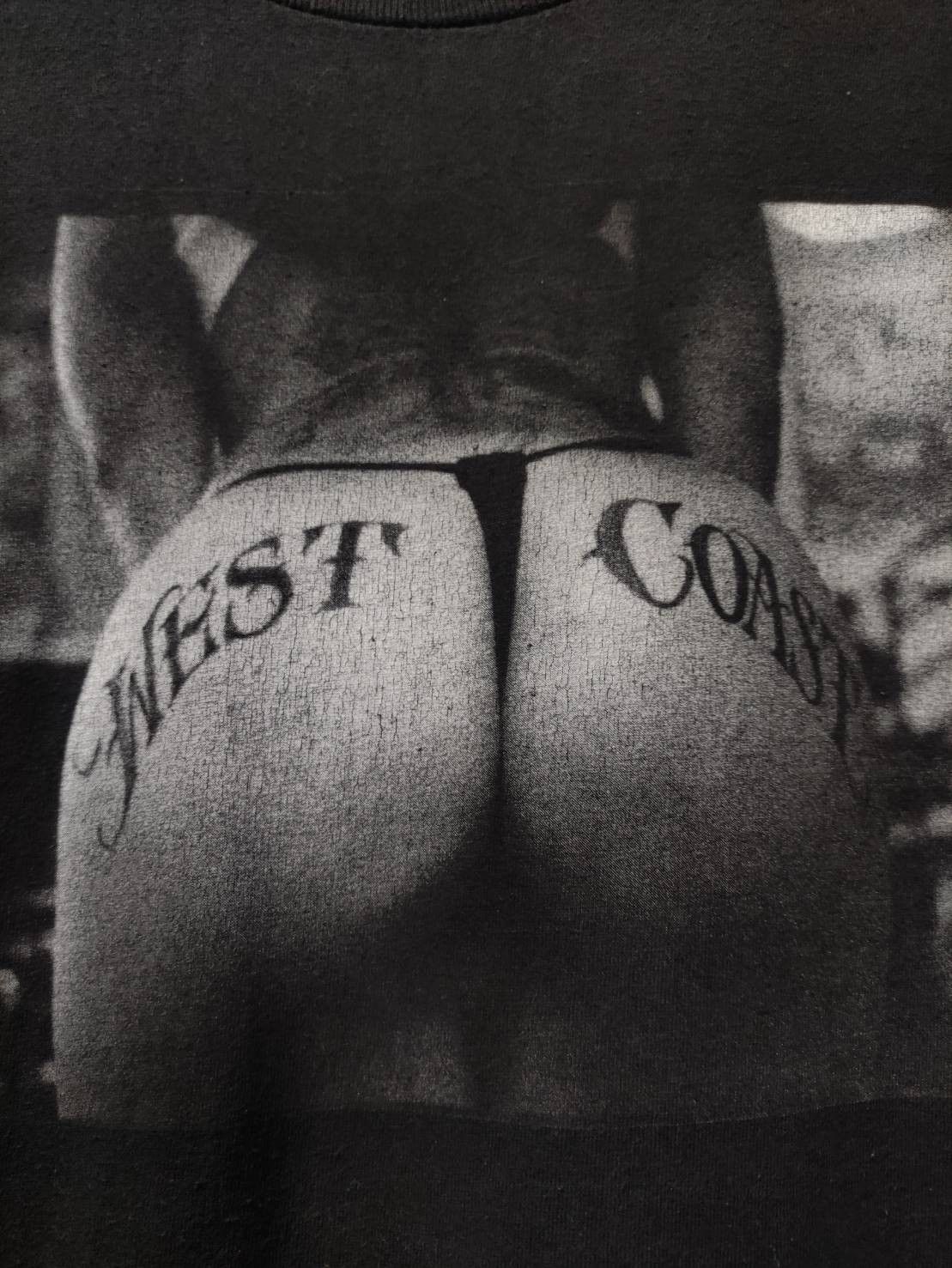 Rihanna Vtg 00's Estevan Oriol " West Coast " T-Shirt Size US L / EU 52-54 / 3 - 4 Thumbnail