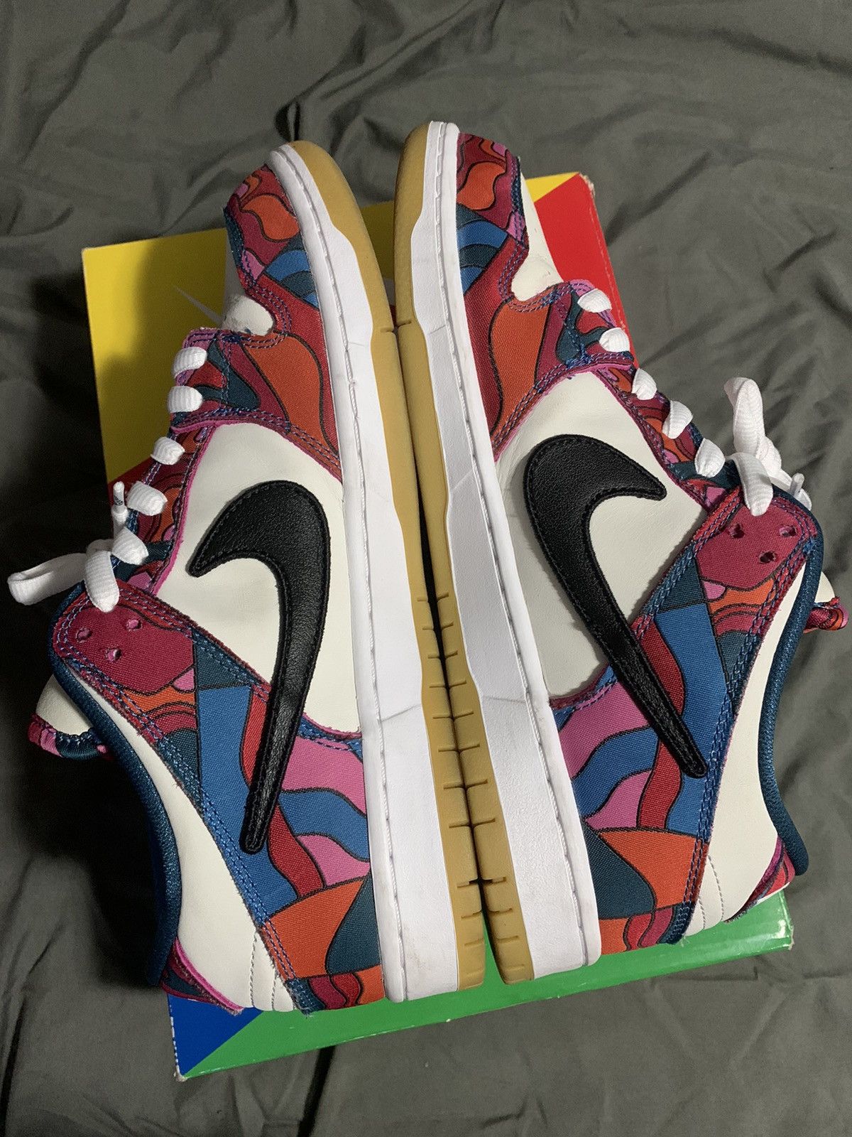 Nike × Parra Parra Nike SB Dunk Low Abstract Art (Size 10) Size US 10 / EU 43 - 2 Thumbnail