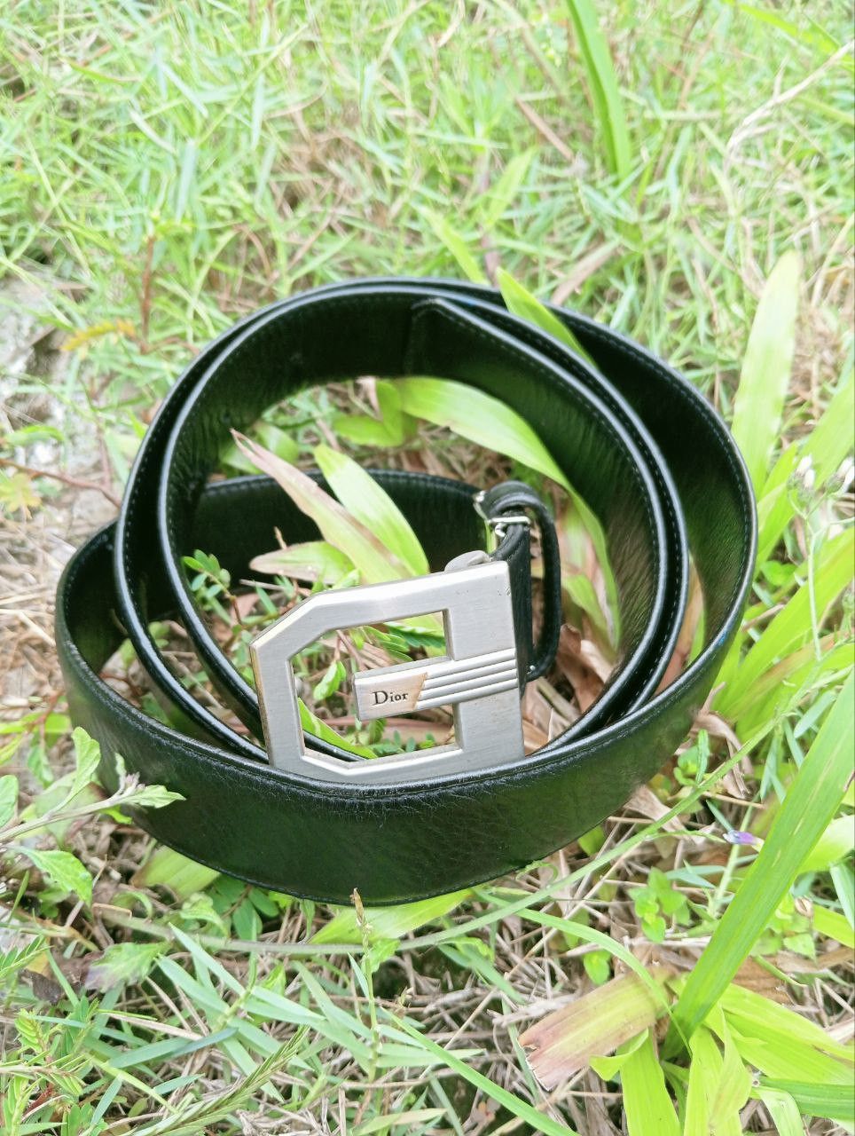 Christian Dior Monsieur VINTAGE CHRISTIAN DIOR LEATHER BELT Size ONE SIZE - 1 Thumbnail