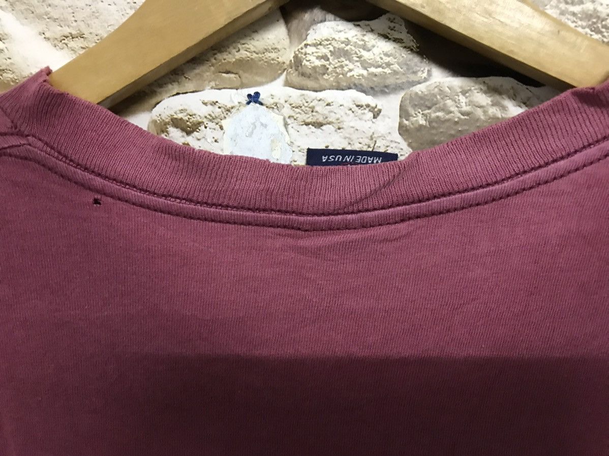 Stussy × Vintage Vintage Stussy Explorer Maroon Sunfaded Tees Size US M / EU 48-50 / 2 - 7 Thumbnail