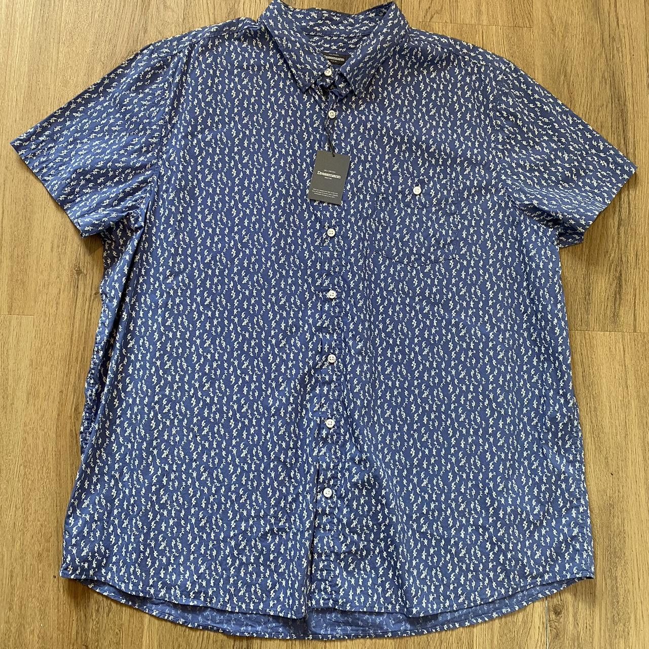 Other Blue and white short sleeve shirt Hawaii Vacation Size US M / EU 48-50 / 2 - 1 Thumbnail
