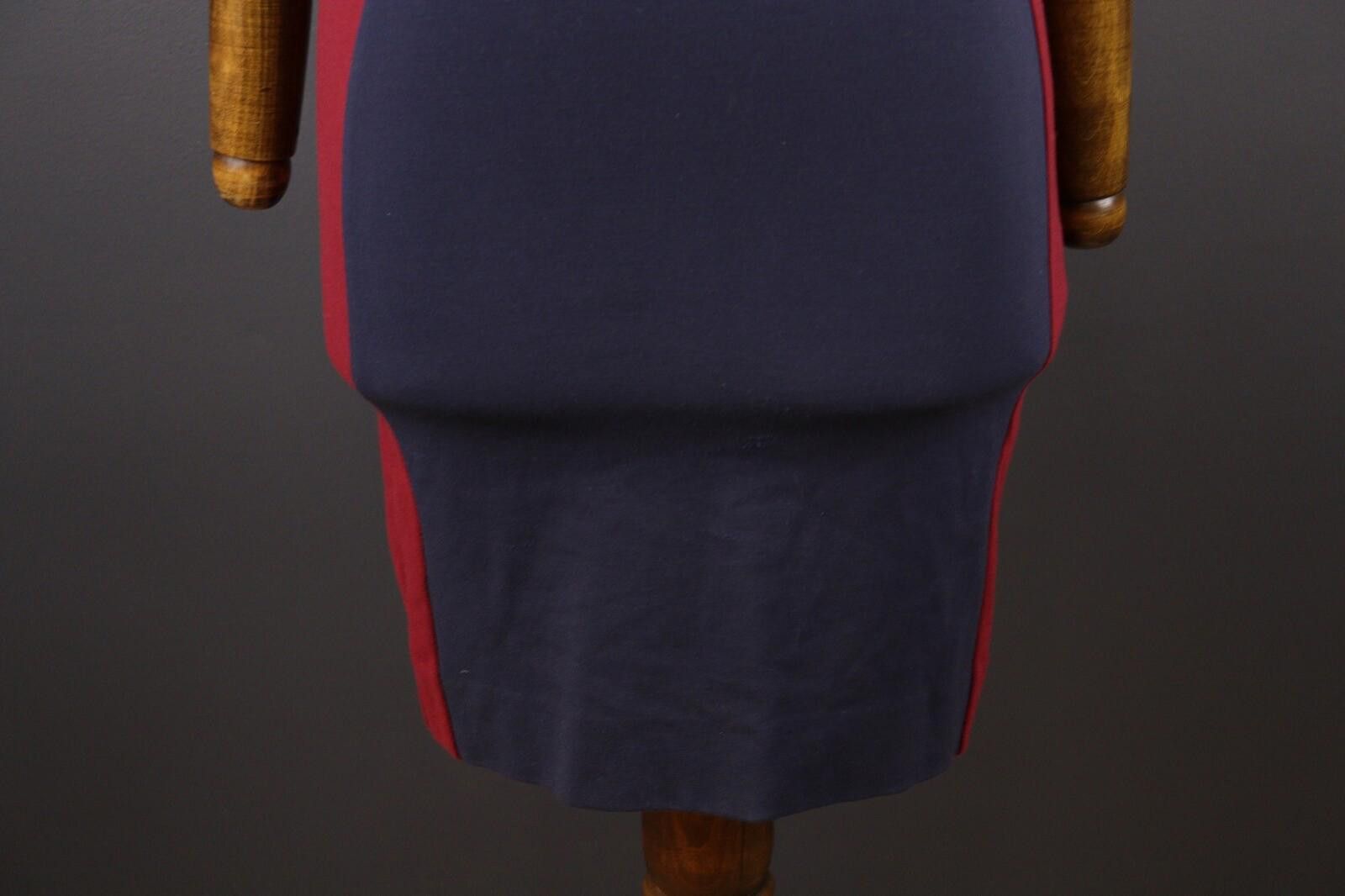 Diane von Furstenberg Diane von Furstenberg Blue Bodycon Midi Dress Size 2 Size XS / US 0-2 / IT 36-38 - 4 Thumbnail
