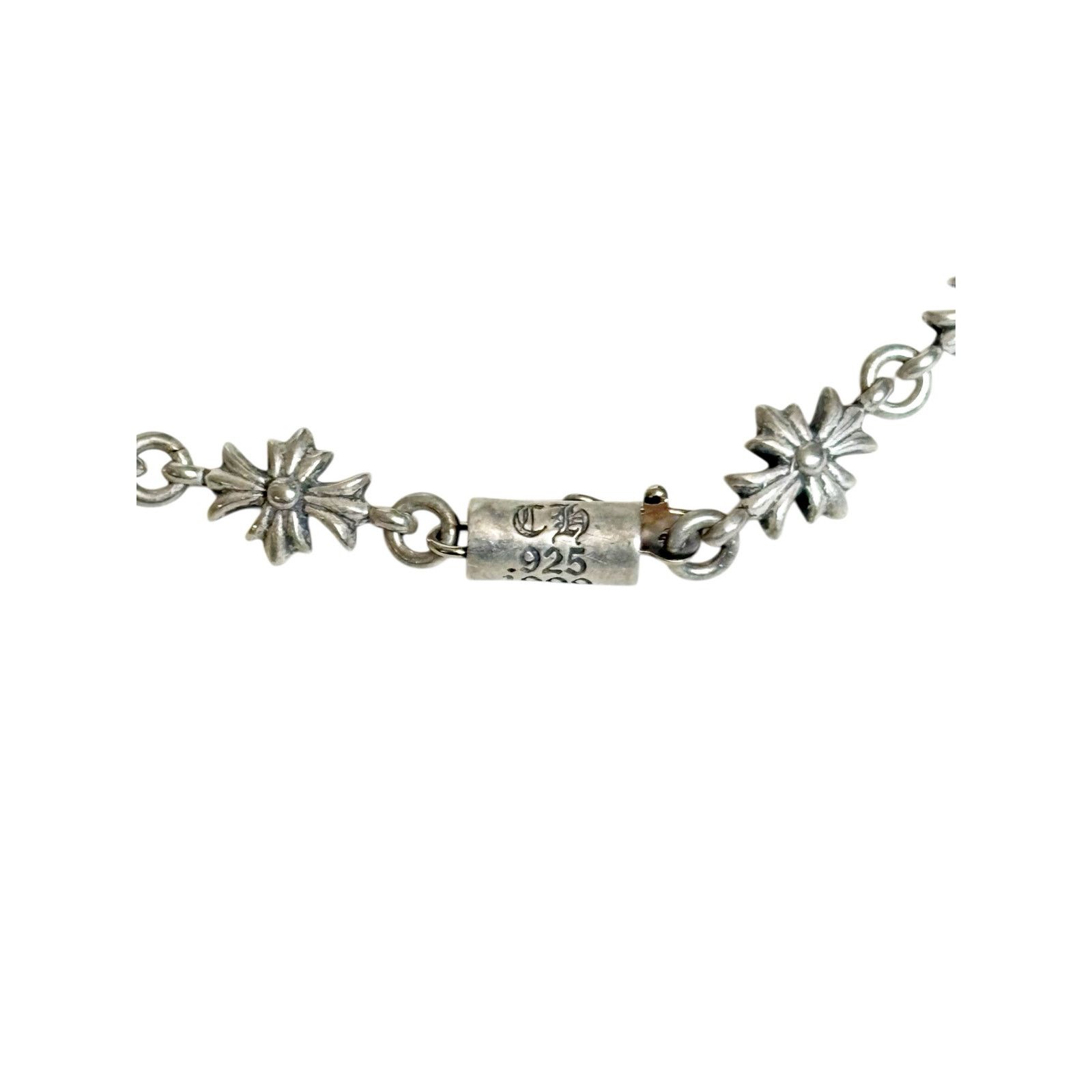 Chrome Hearts Chrome Hearts Fleur De Lis Pendent Cross Silver Necklace Size ONE SIZE - 5 Thumbnail