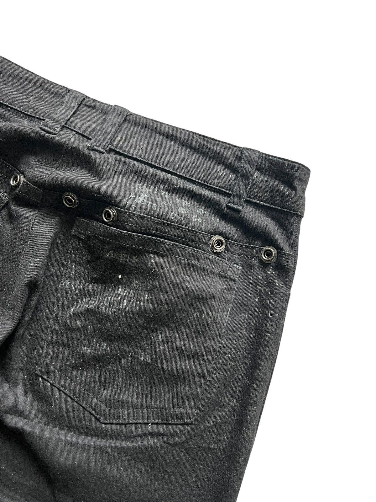 Seditionaries H. Naoto Poem Flare Bondage Pants Size US 30 / EU 46 - 8 Thumbnail