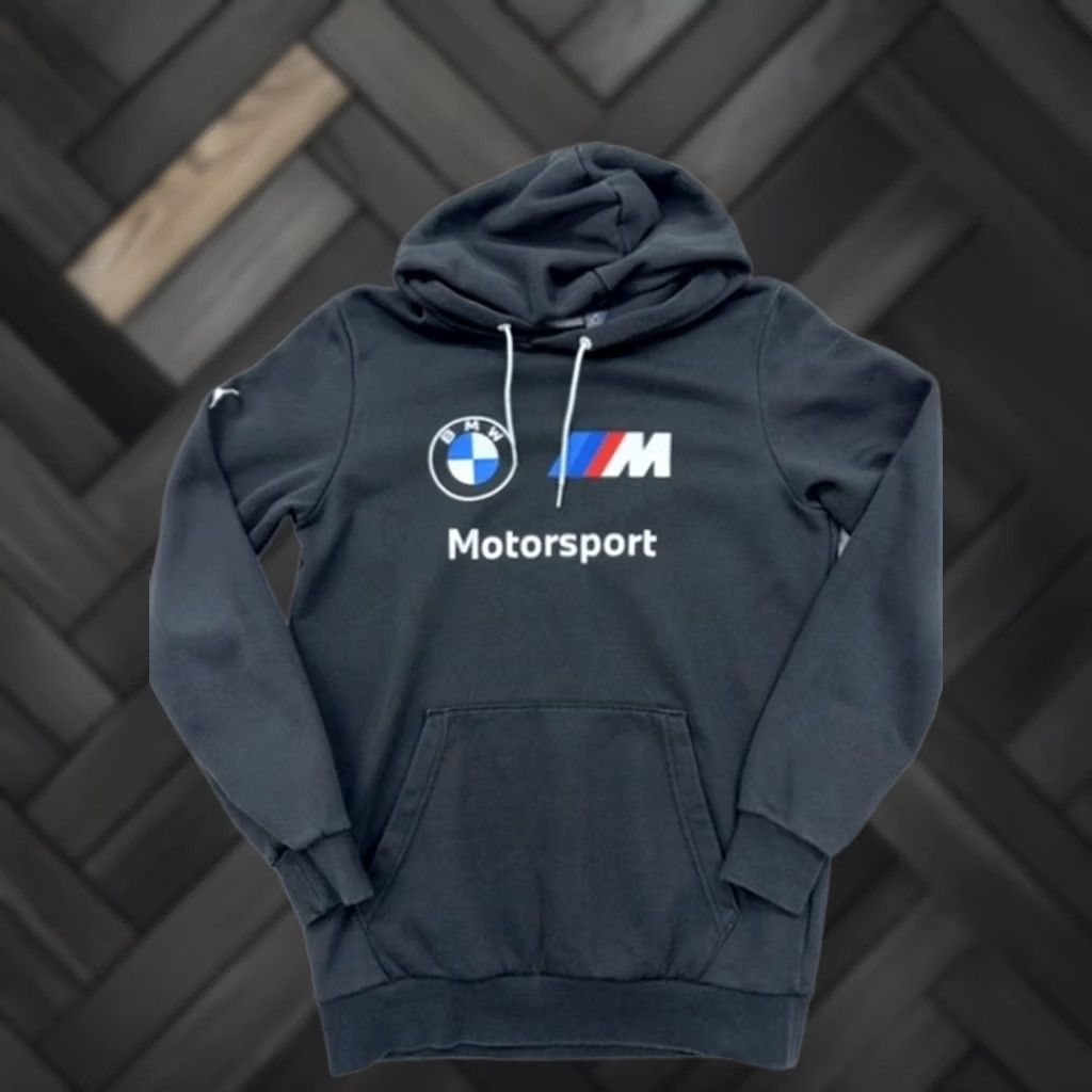 Puma Puma BMW M Motorsport Hoodie XS Gray Graphic Fleece (-) Size US XS / EU 42 / 0 - 1 Thumbnail