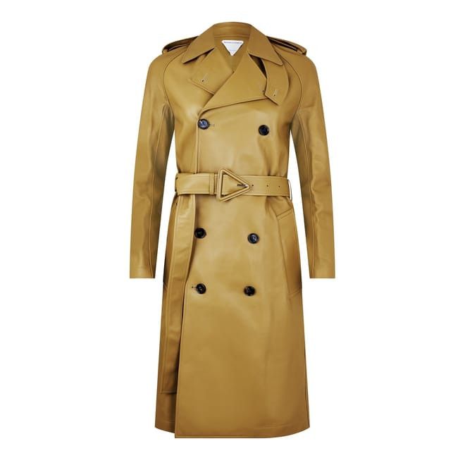 Bottega Veneta Bottega Veneta Relaxed Fit Trench Coat in Brown Size XS / US 0-2 / IT 36-38 - 1 Thumbnail