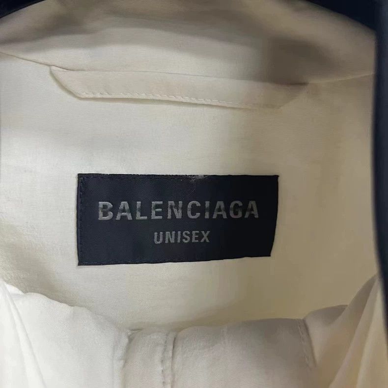 Balenciaga Balenciaga latest white logo letter print contrasting sun p Size US M / EU 48-50 / 2 - 3 Thumbnail