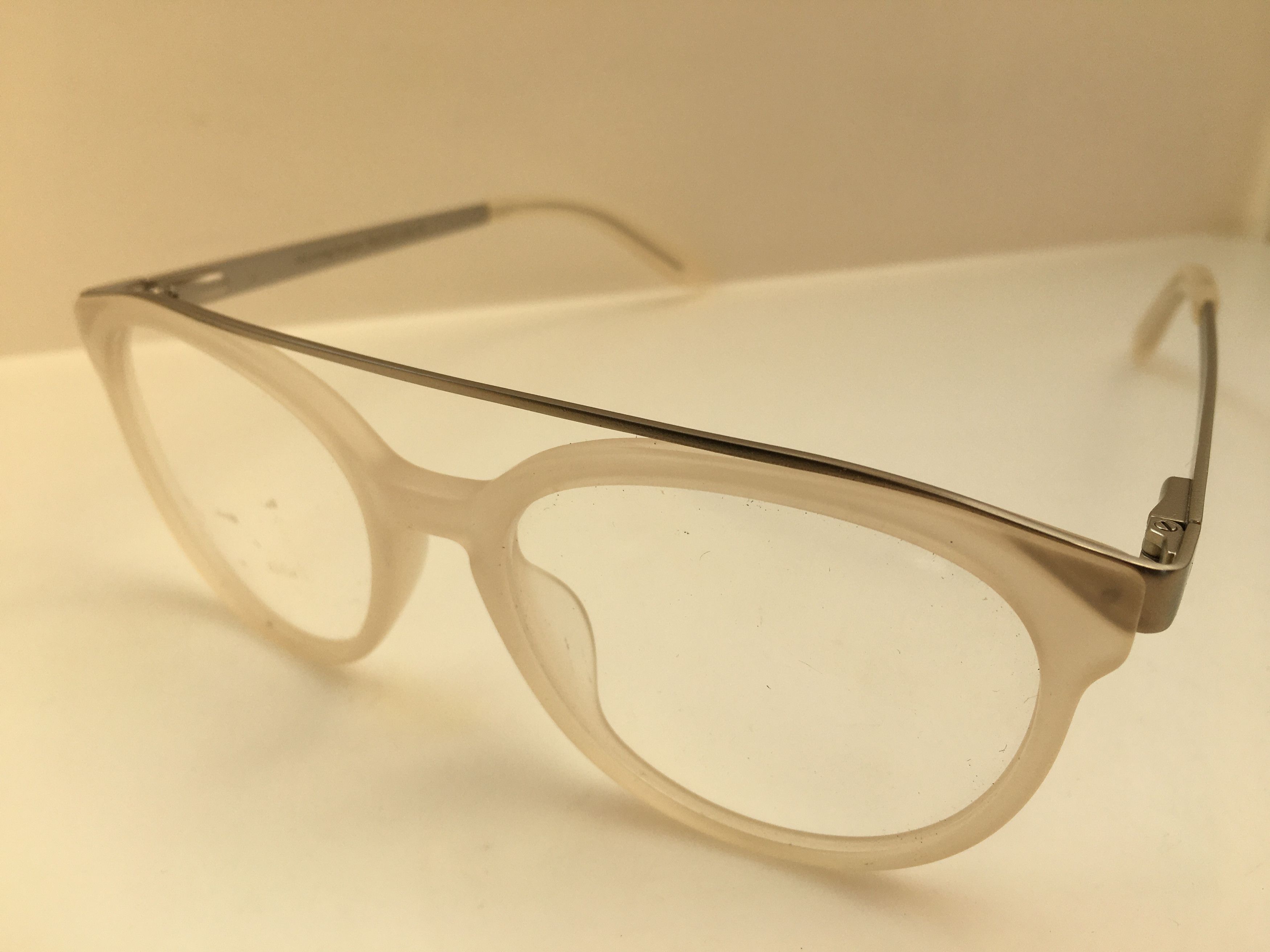Other Eyebuydirect Morning Breeze Ivory Silver Eyeglasses Frame Size ONE SIZE - 3 Thumbnail