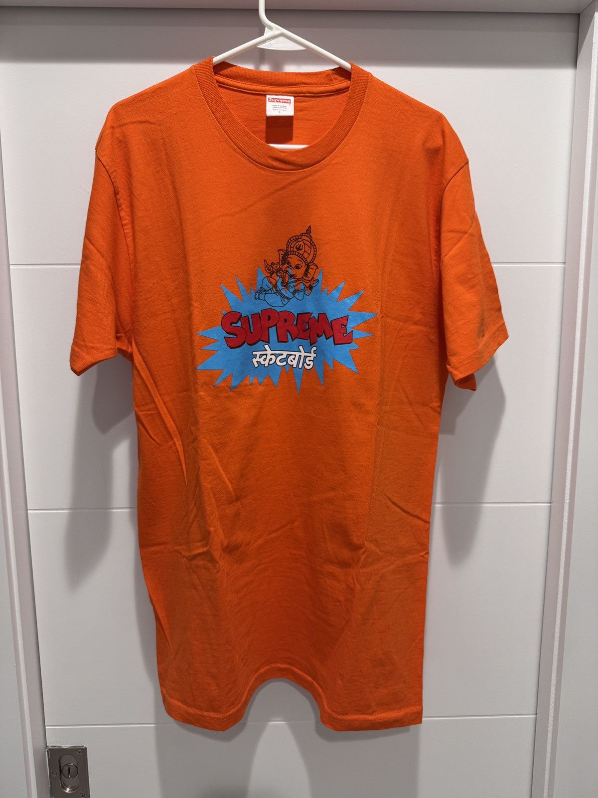 Supreme Supreme Ganesha Orange Tee SS18 Size L Large Size US L / EU 52-54 / 3 - 1 Thumbnail