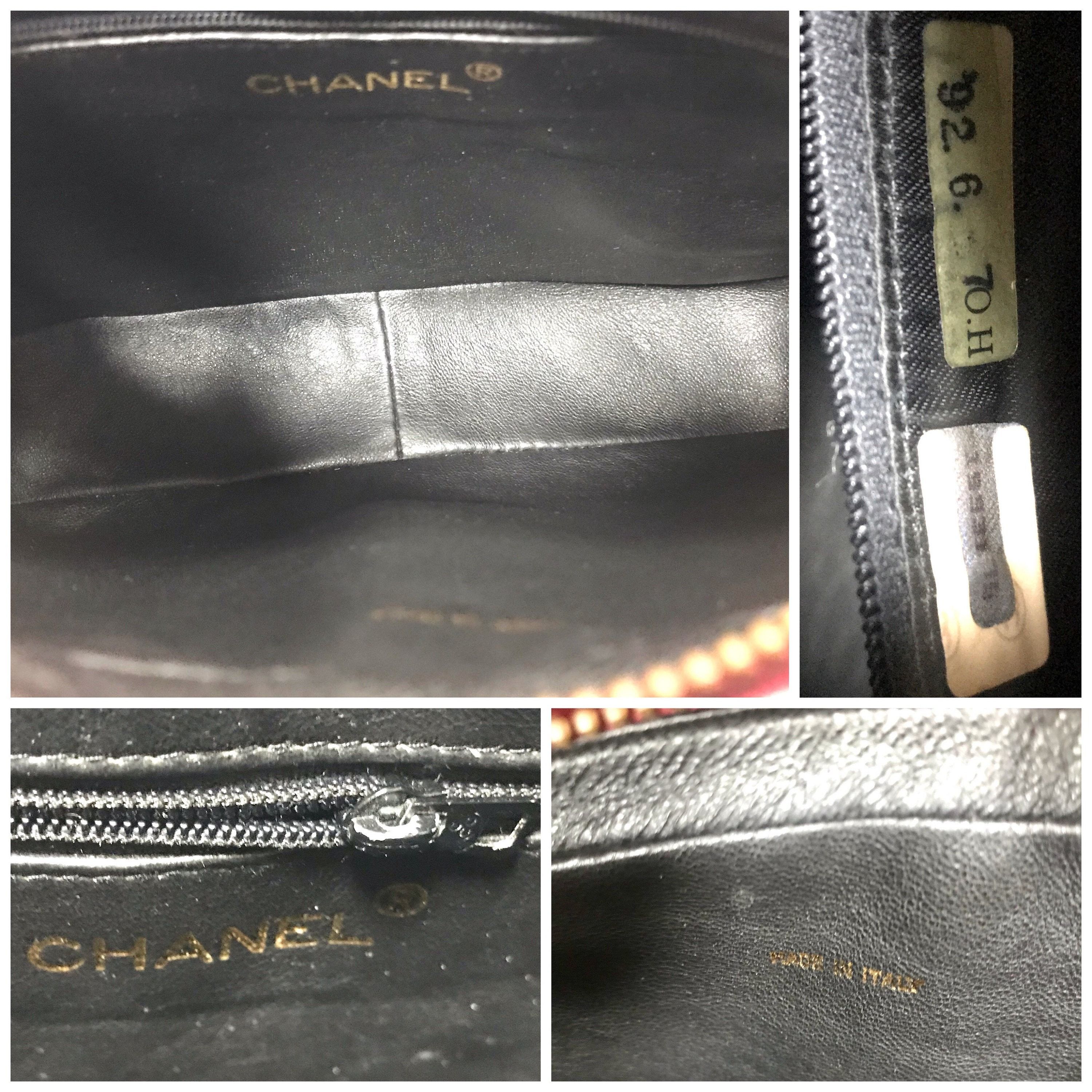 Chanel Vintage CHANEL lipstick red patent enamel shoulder bag Size ONE SIZE - 9 Thumbnail