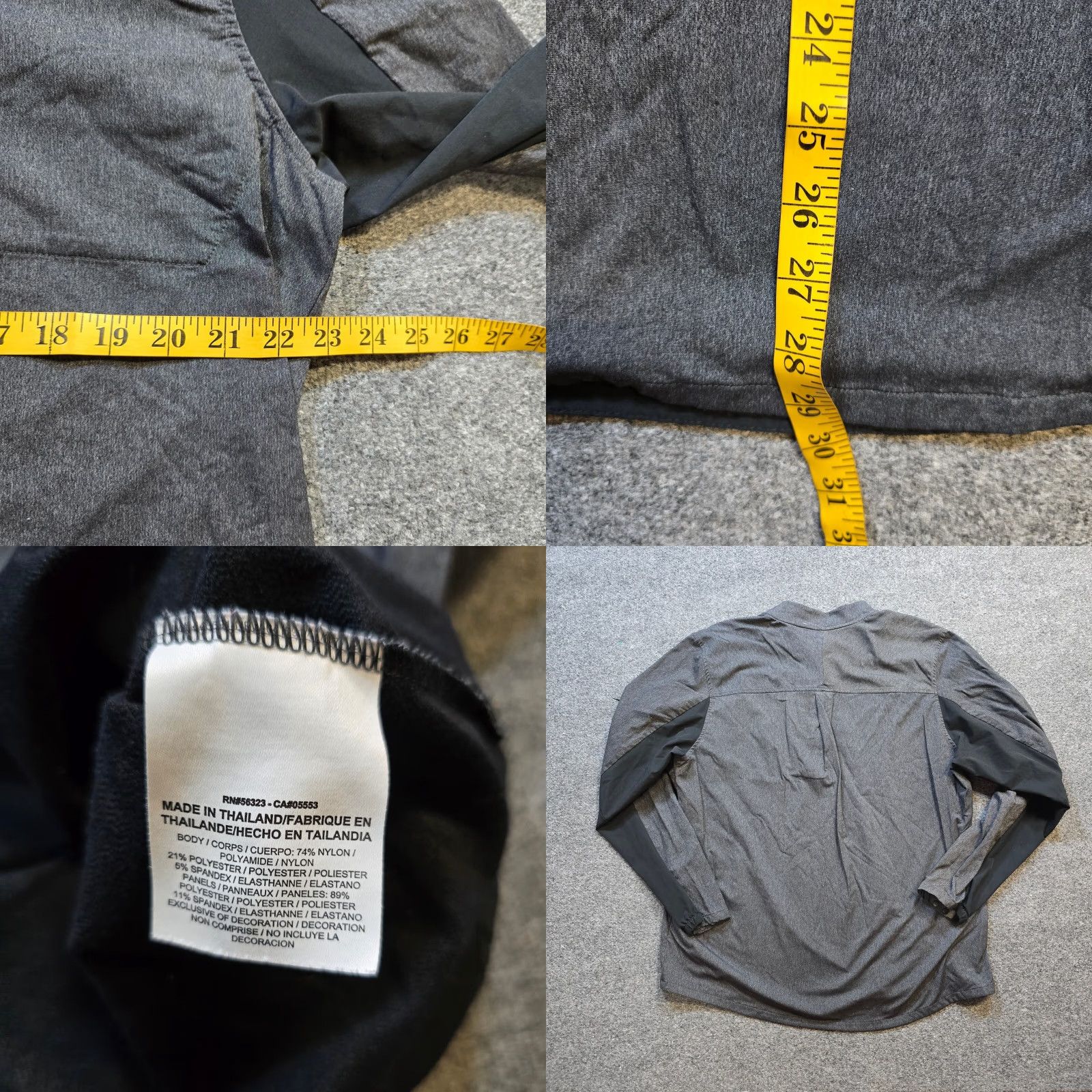 Nike Nike Jacket Mens XL Gray Shield Windbreaker UCONN 1/4 Zip Casual Athletic Size US XL / EU 56 / 4 - 8 Thumbnail