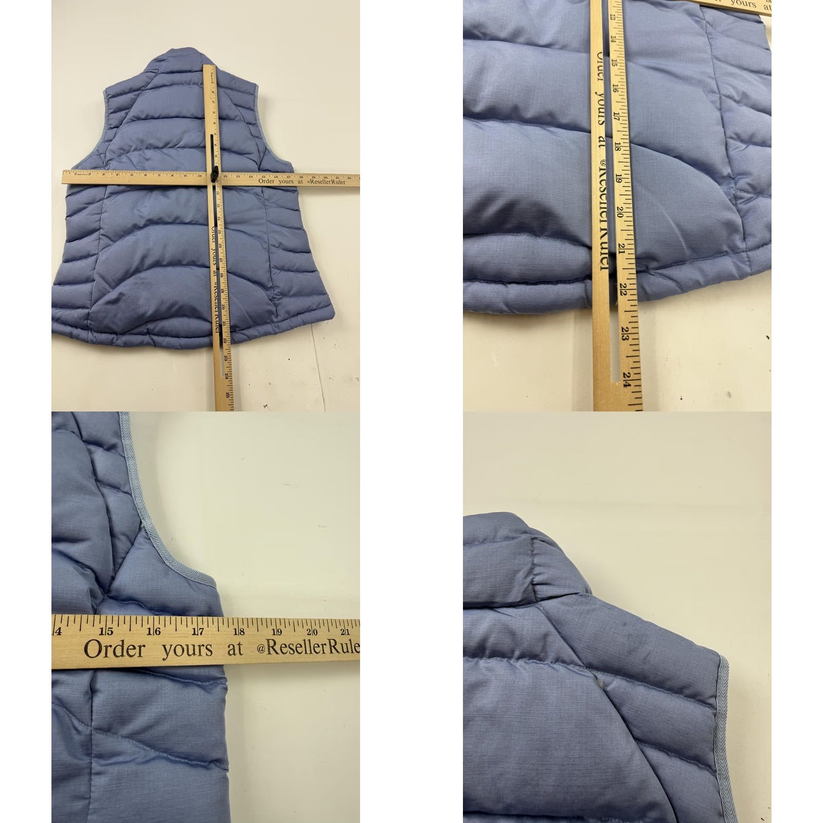 Patagonia Patagonia Vest Womens S Blue Fleece Lined Down Puffer Full Zip Outdoor Size S / US 4 / IT 40 - 8 Thumbnail