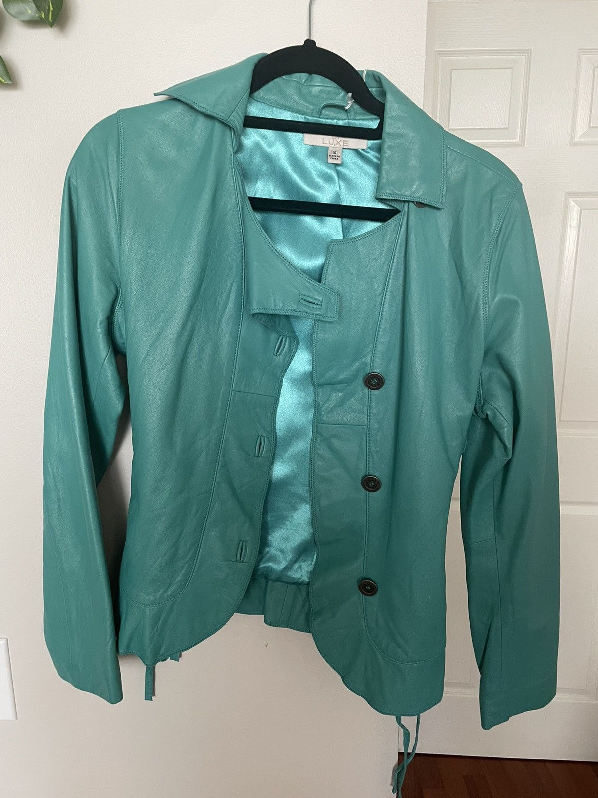 Luxe Cache Luxe Real Leather Jacket - Women’s Size S / US 4 / IT 40 - 1 Thumbnail