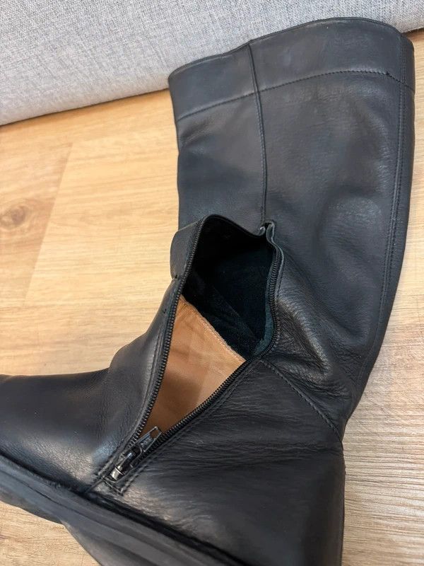 Trippen Trippen Closed Tower Leather high boots black size 38 Size US 8 / IT 38 - 11 Thumbnail