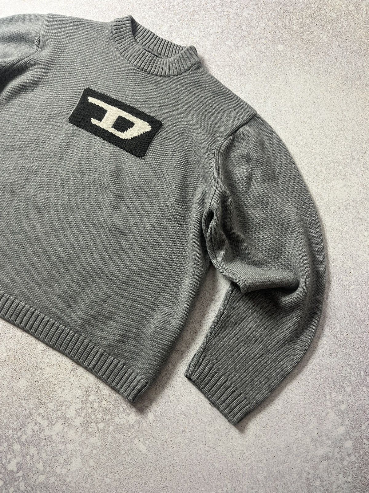 Diesel Diesel Amazing Vintage Sweater Big D Size US L / EU 52-54 / 3 - 2 Thumbnail