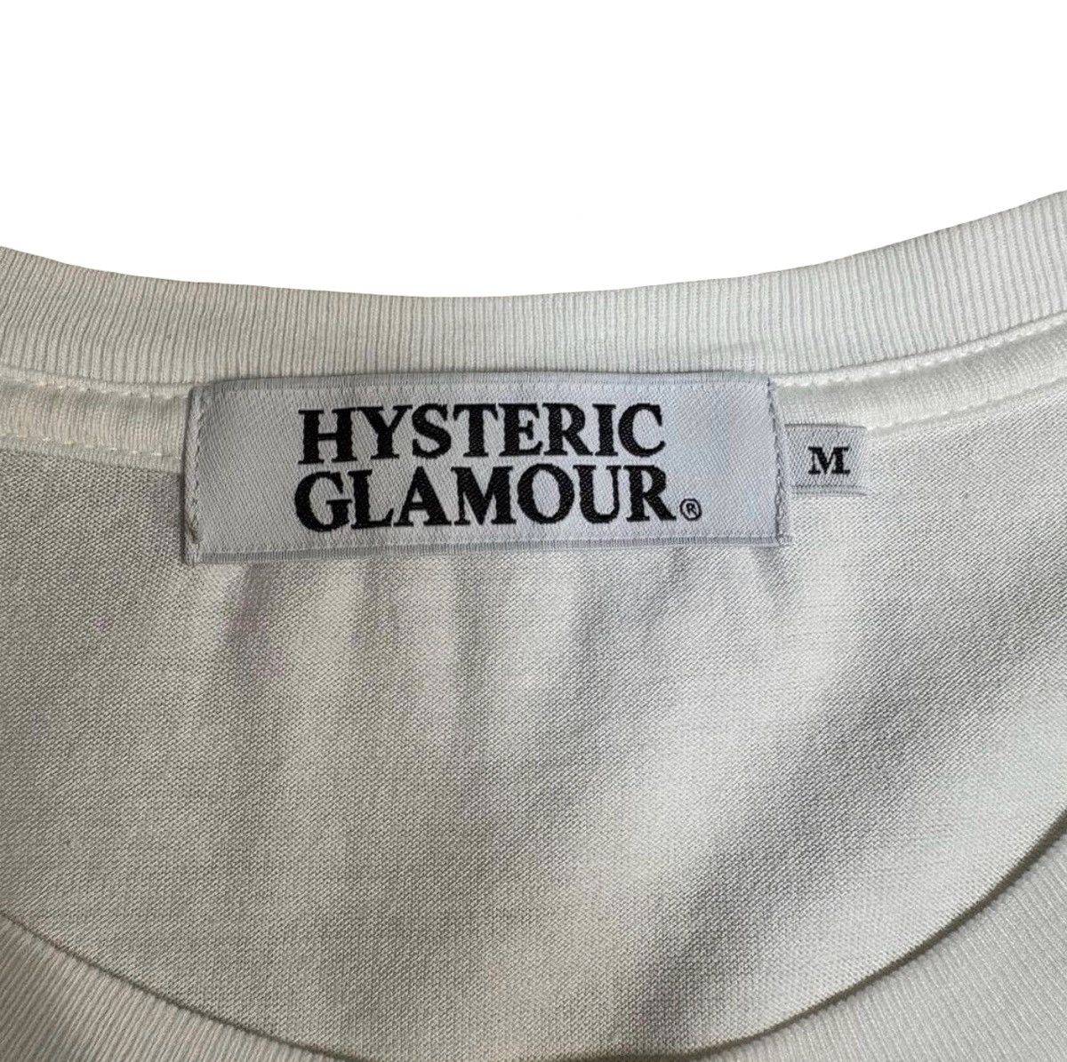 Hysteric Glamour Hysteric Glamour "Hys Girl" Photo Print T-Shirt - White Size US M / EU 48-50 / 2 - 7 Thumbnail