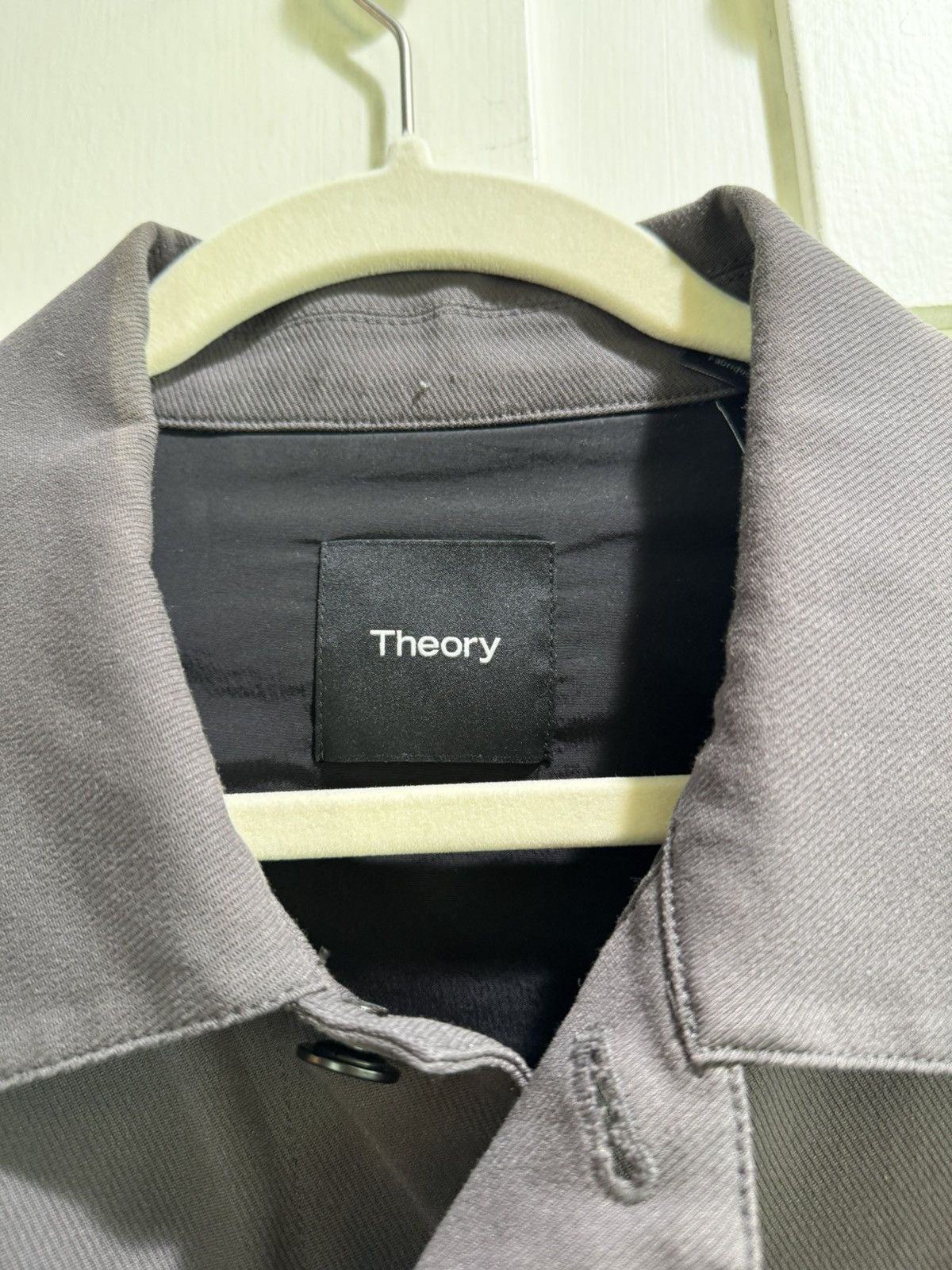 Theory Theory Twill Coat Size US XL / EU 56 / 4 - 2 Thumbnail