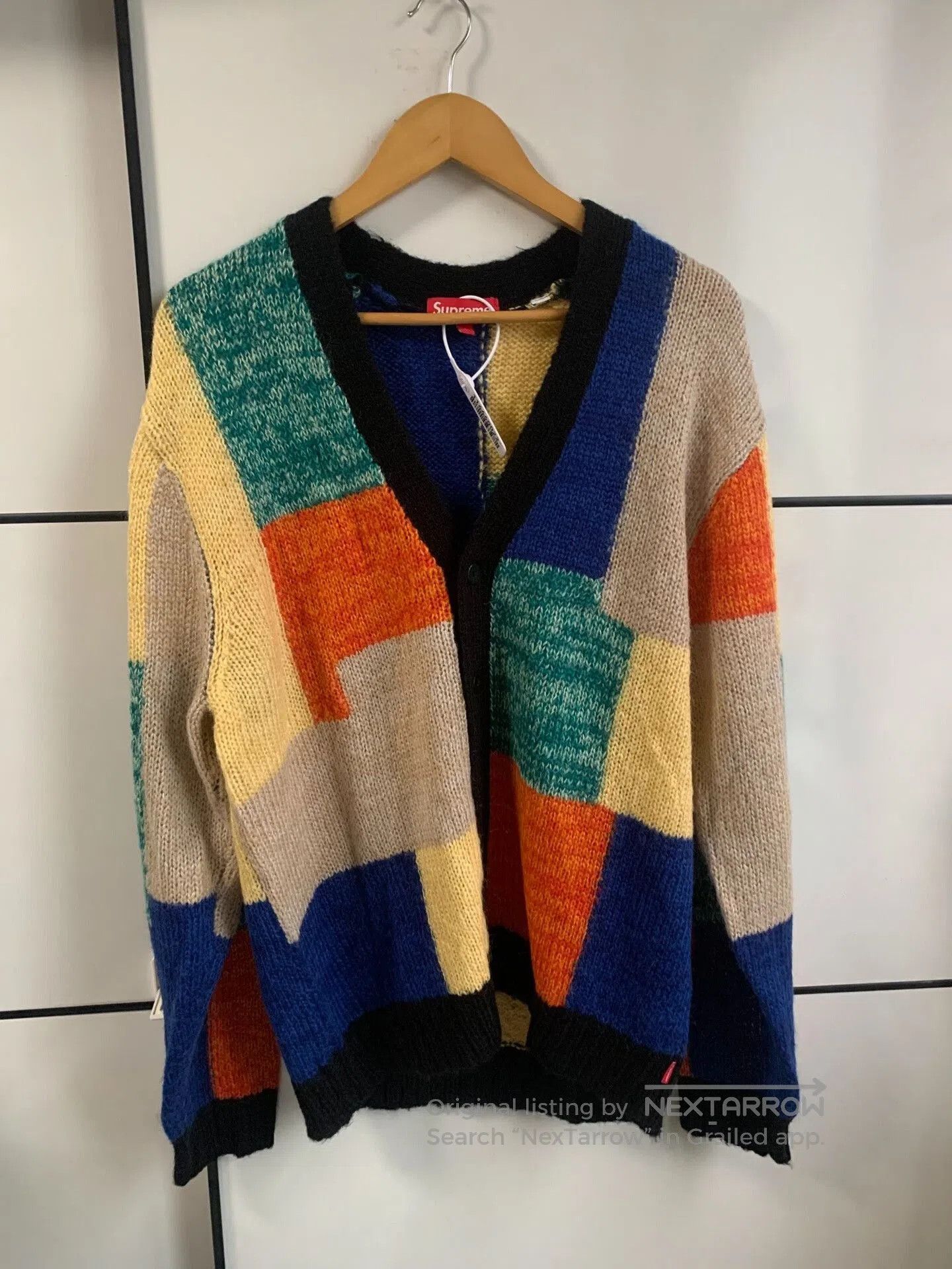 T*s様 2013AW Supreme striped mohair cardi Supreme SUPREME STRIPED MOHAIR CARDIGAN 2013 | Grailed