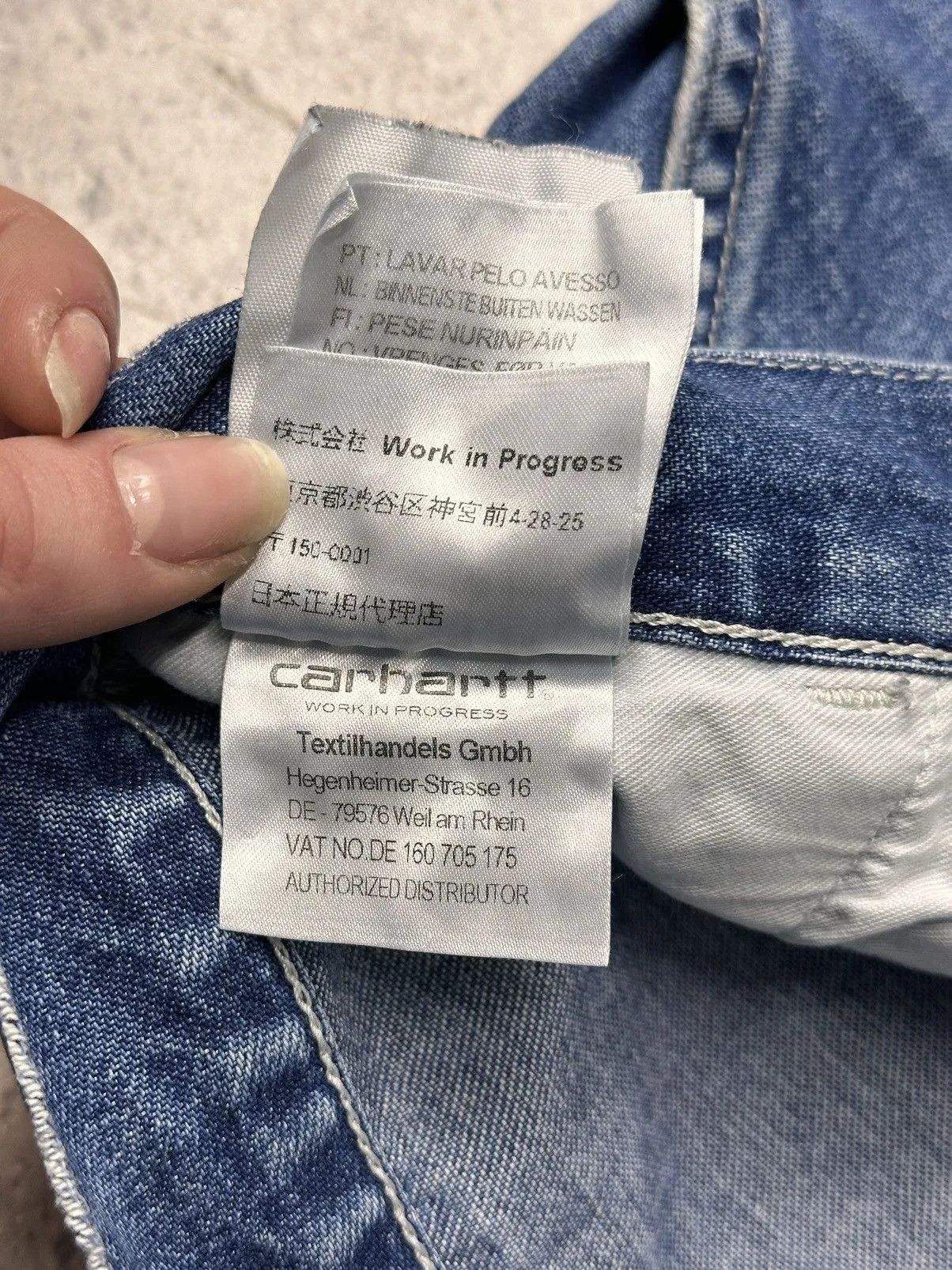 Carhartt Wip Vintage Carhartt Denim Pants Carpenter Jeans Workwear Style Size US 32 / EU 48 - 8 Thumbnail